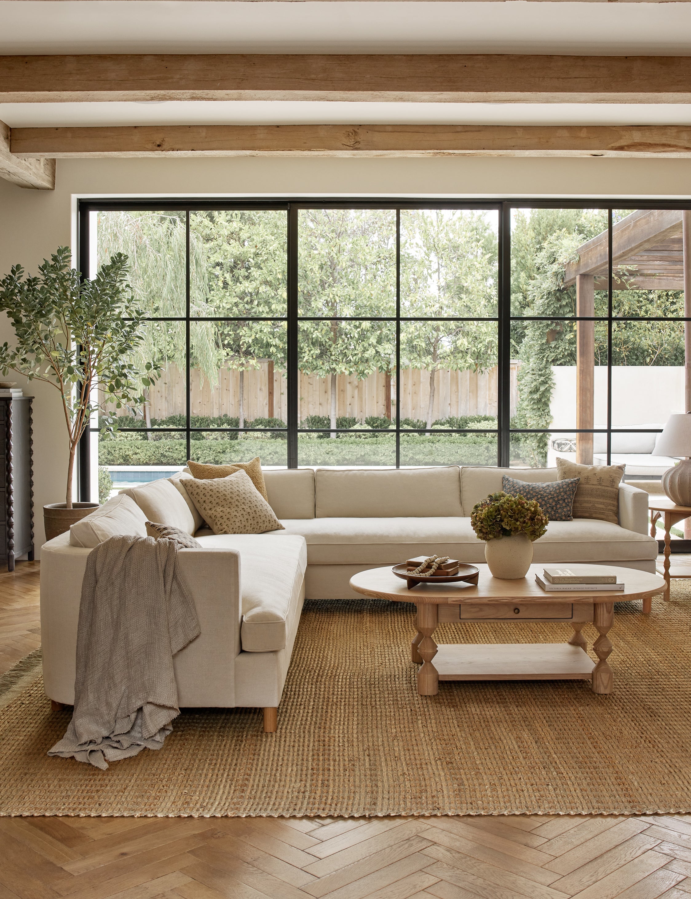 Belmont Corner Sectional Sofa by Ginny Macdonald - Modern L-Shaped Living Room Furniture for Small Spaces | Perfect for Apartments, Condos & Cozy Family Gatherings