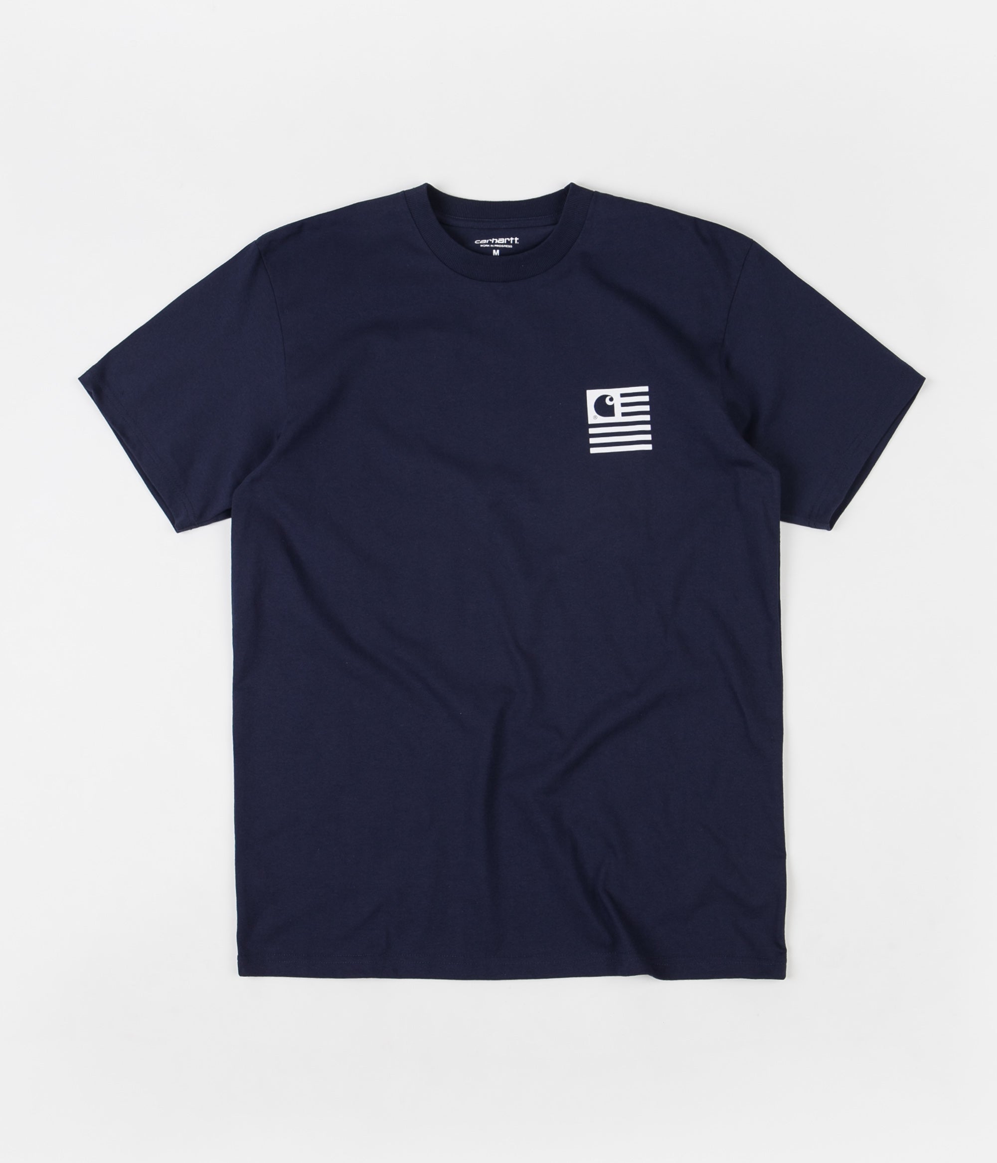 Carhartt Incognito T-Shirt for Men - Comfortable Cotton Short Sleeve Tee in Blue, White & Black - Perfect for Work, Casual Wear & Outdoor Activities