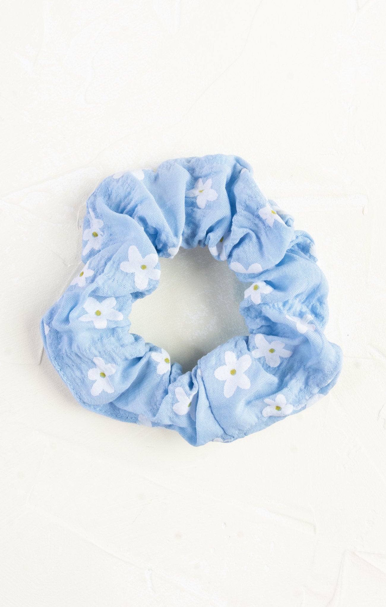 Tana Floral Hair Scrunchie - Soft Elastic Hair Tie for Women & Girls - Perfect for Ponytails, Buns & Everyday Hairstyles - Fashionable Hair Accessory for School, Work & Special Occasions