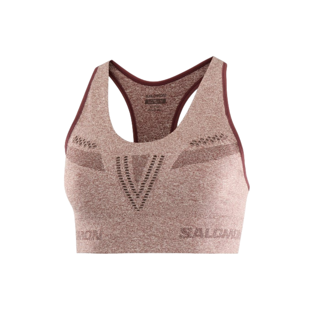 Salomon Women's Elevate Move On Bra - High Support Sports Bra for Running, Yoga & Gym Workouts - Moisture-Wicking & Breathable Activewear