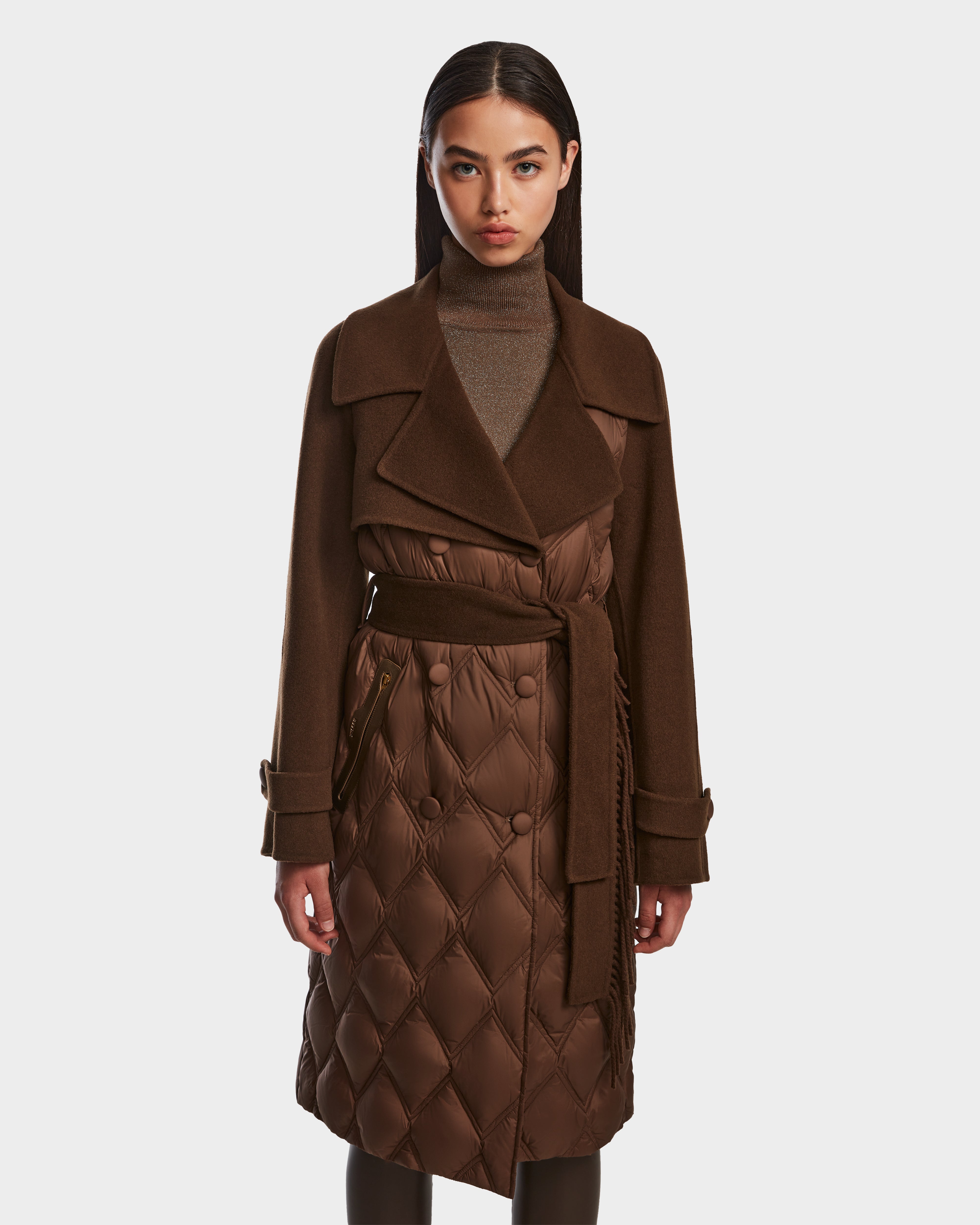 ZOE 8124711 Mocha Women's Casual Dress - Comfortable & Stylish for Everyday Wear | Perfect for Office, Date Night & Weekend Outings