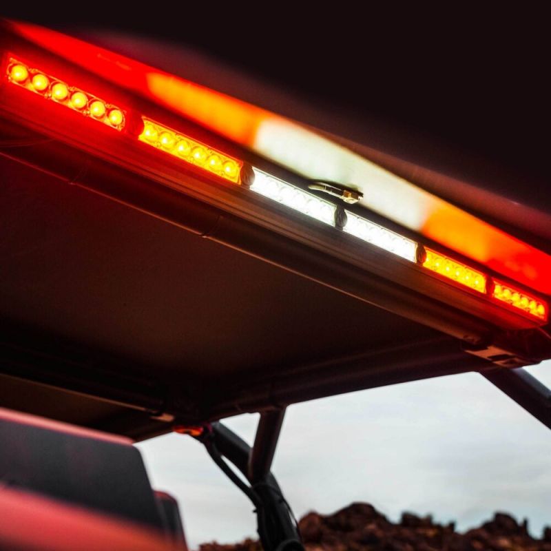 Polaris RZR Turbo R / Pro XP / Pro S Rear Facing LED Light Bar - Multi-Function Chase Bar Kit for Off-Road Racing & Night Adventures