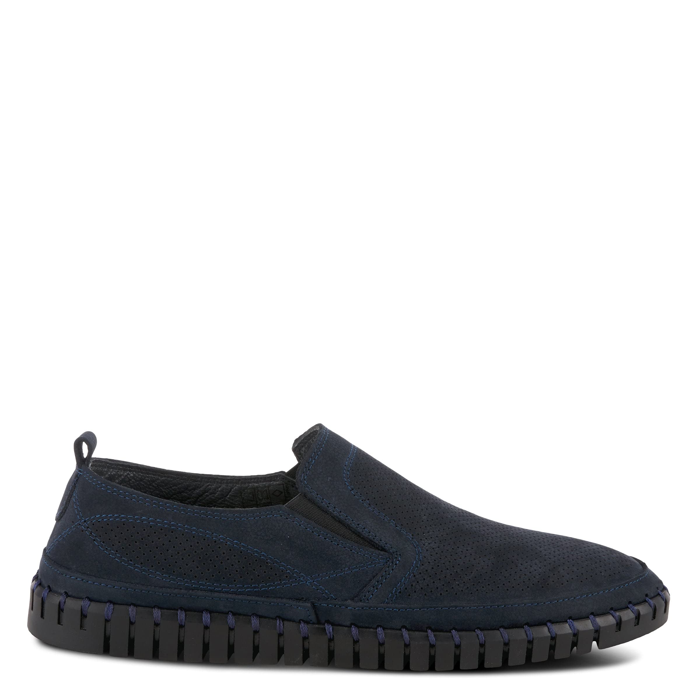 Spring Step Men's Mateo Slip-On Loafers - Comfortable Casual Shoes for Men | Breathable & Lightweight | Perfect for Work, Travel & Everyday Wear
