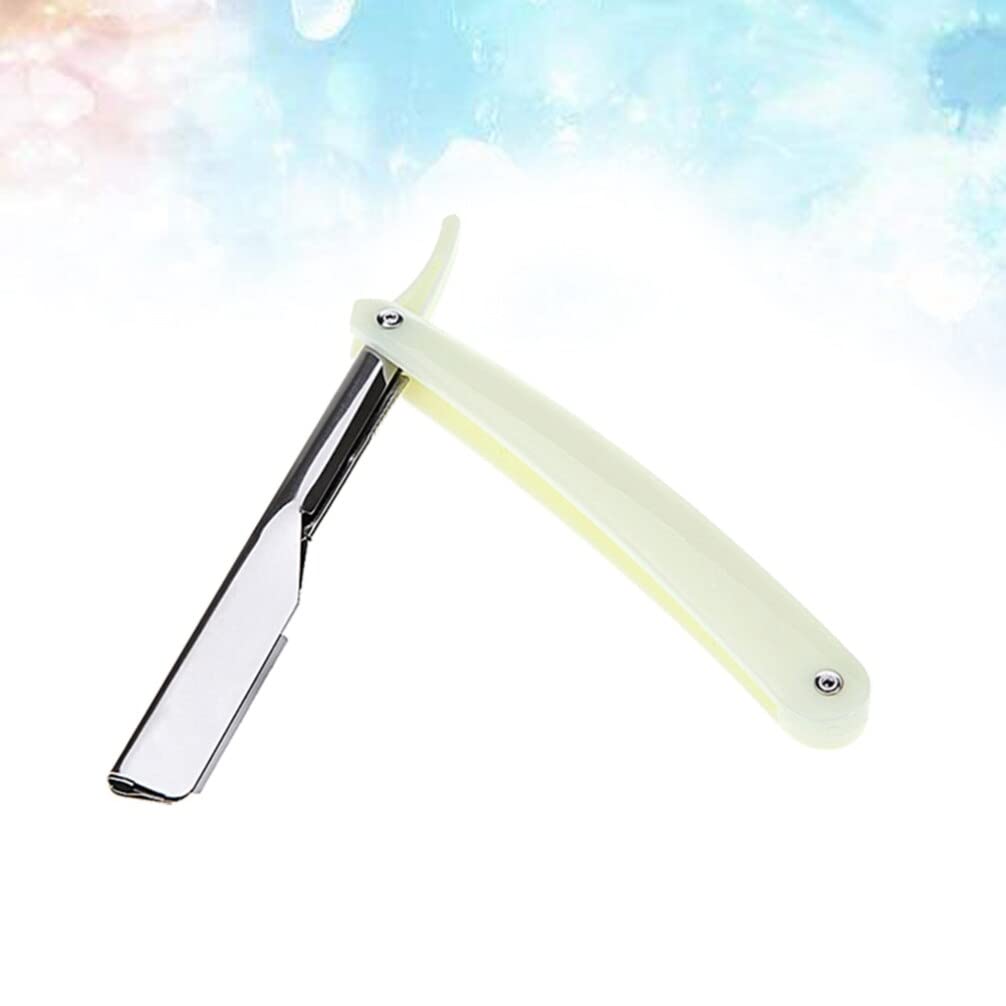 Premium 2-Piece Barber Straight Razor Holder Set - Stainless Steel Shaving Blade Stand for Old Fashioned Manual Razors (Blades Not Included) - Perfect for Barbershops, Grooming Kits & Classic Shaving Enthusiasts