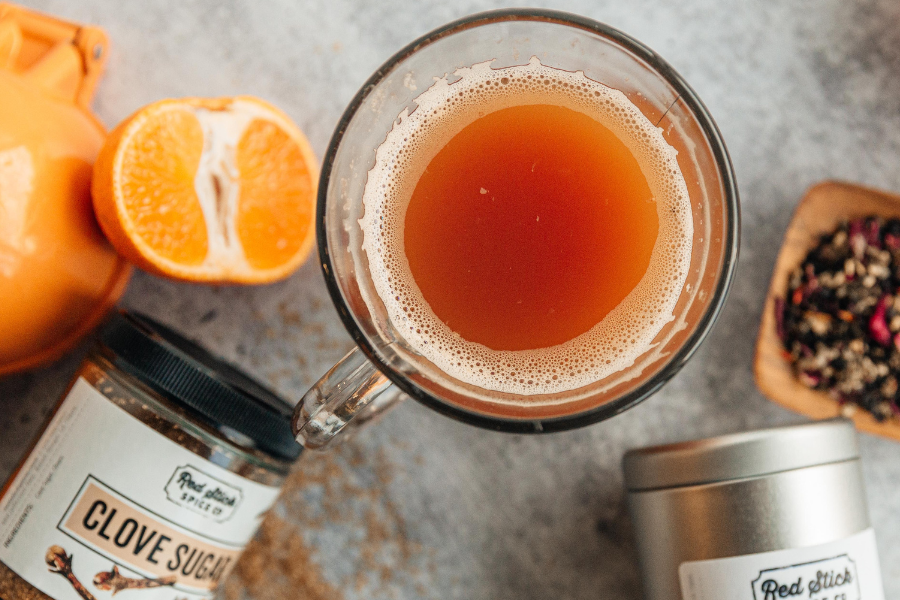 Premium Holly Jolly Black Tea Loose Leaf - Rich Flavor & Aromatic Blend for Holidays, Gifts & Relaxation - Perfect for Christmas Celebrations, Cozy Evenings & Tea Parties