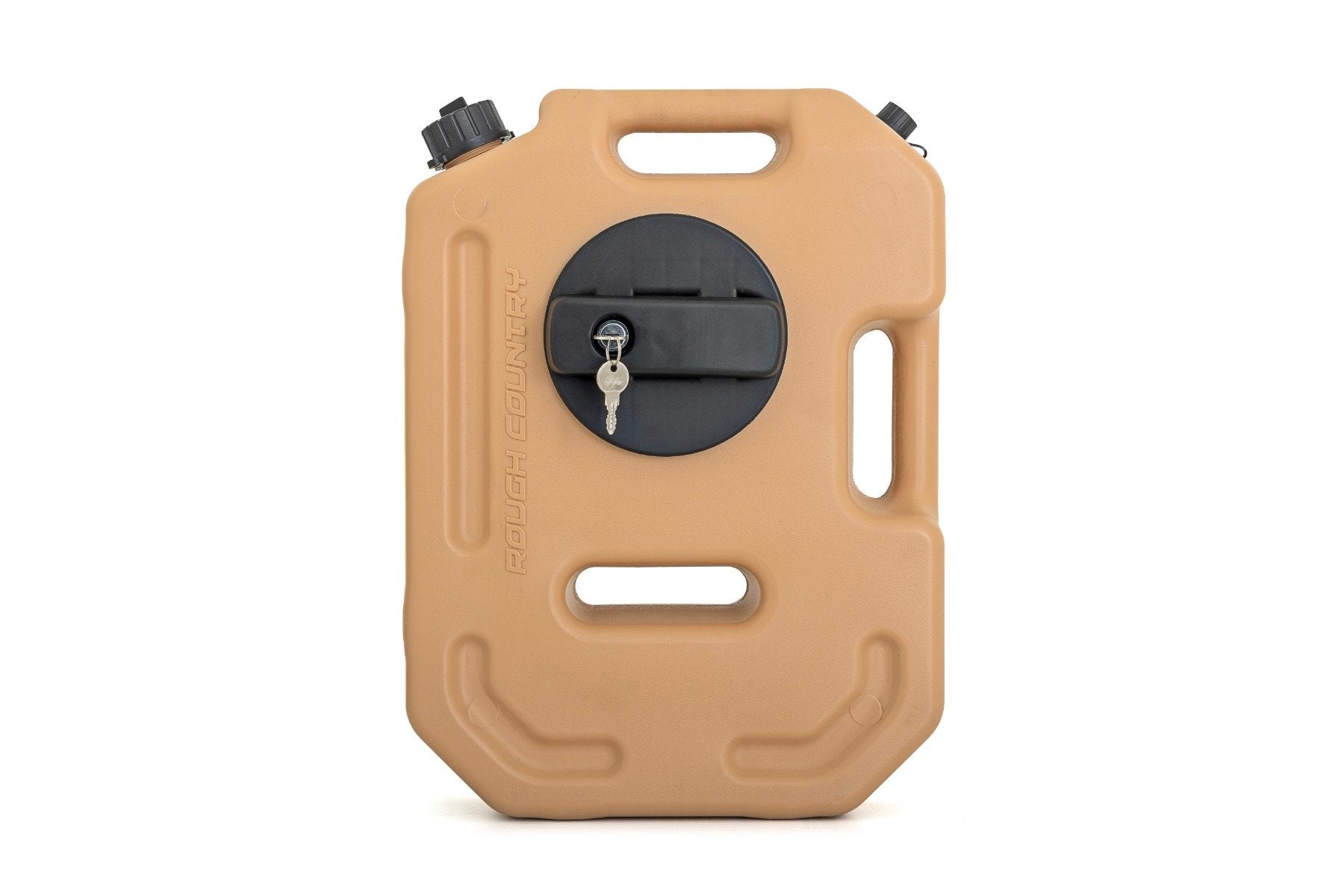 10L Tan Fluid Storage Container with Lockable Lid - Heavy-Duty Leak-Proof Design for Automotive Fluids, Chemicals & Industrial Use | Model 99061A | Perfect for Workshops, Garages & Outdoor Storage