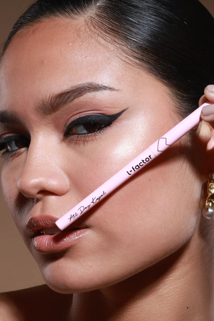 All Day Kajal Black - Long Lasting Smudge Proof Eyeliner for Waterproof Eye Makeup | Perfect for Daily Wear, Parties & Special Occasions