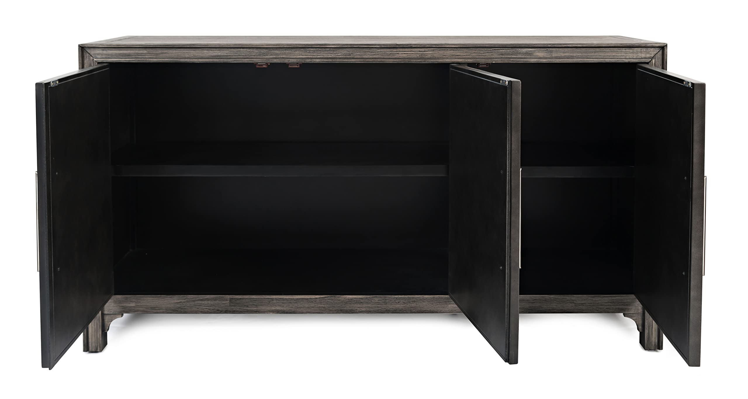 Jofran Inc. Gramercy 3-Door Accent Cabinet - Stylish Storage for Living Room, Bedroom & Entryway - Perfect for Home Decor & Organization