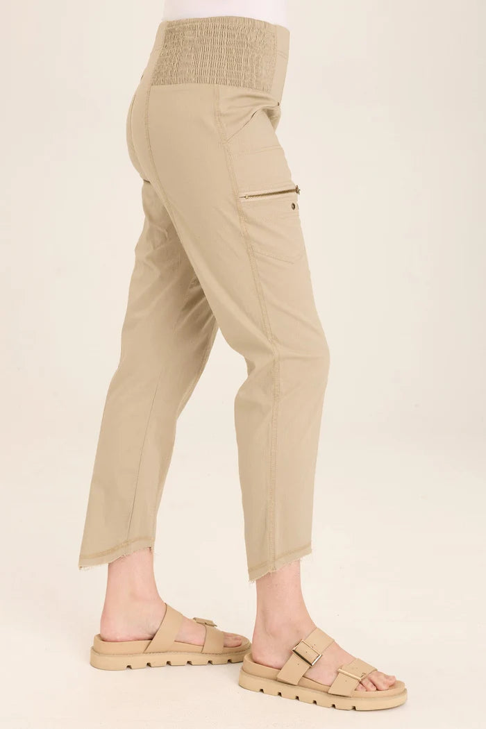 Acker Slim Pant Linwood Sands Pigment - Stylish & Comfortable Men's Dress Pants for Office, Business & Formal Occasions