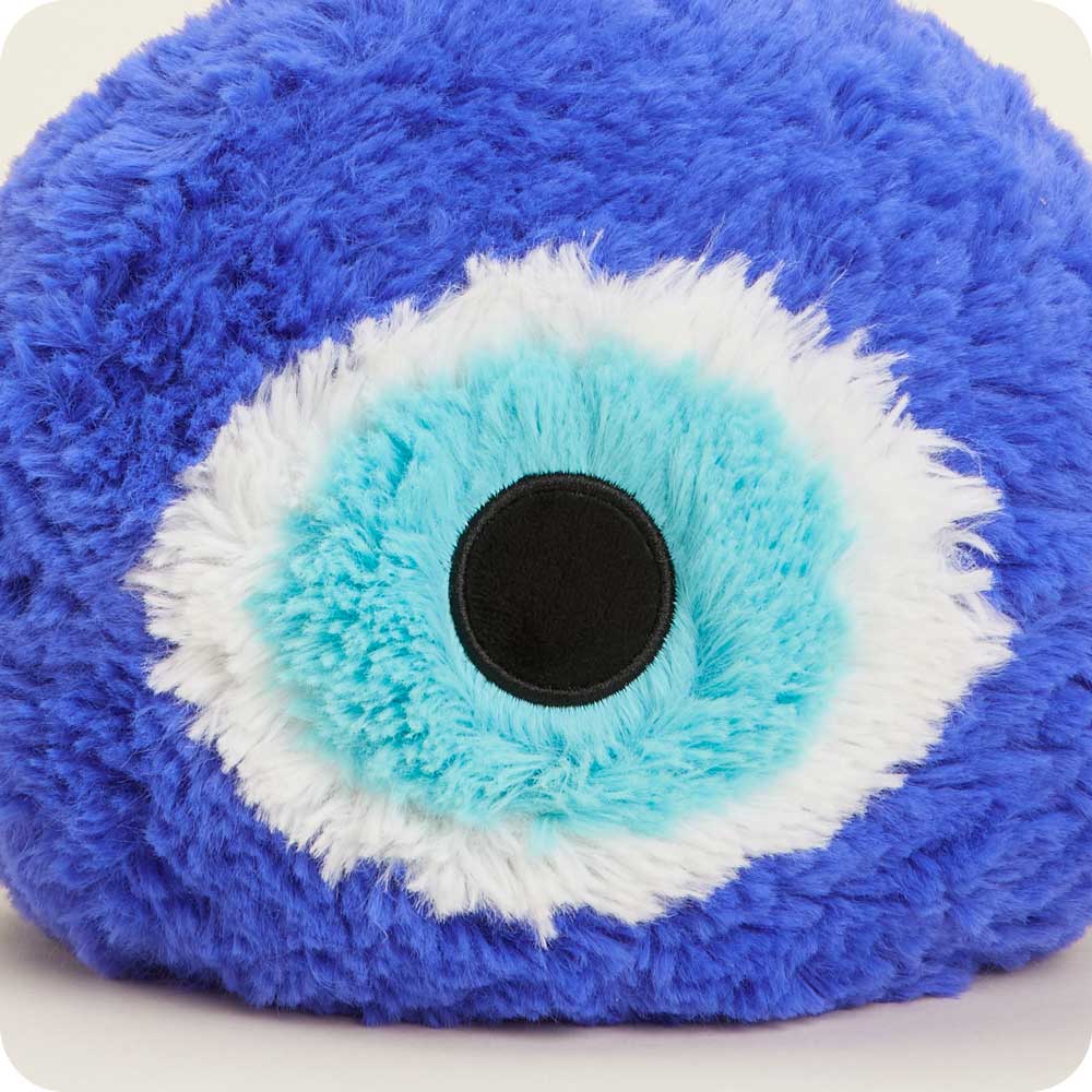 Evil Eye Warmies Plush Heating Pad - Microwaveable Scented Stuffed Animal for Stress Relief & Anxiety - Perfect for Home, Office, and Travel Use