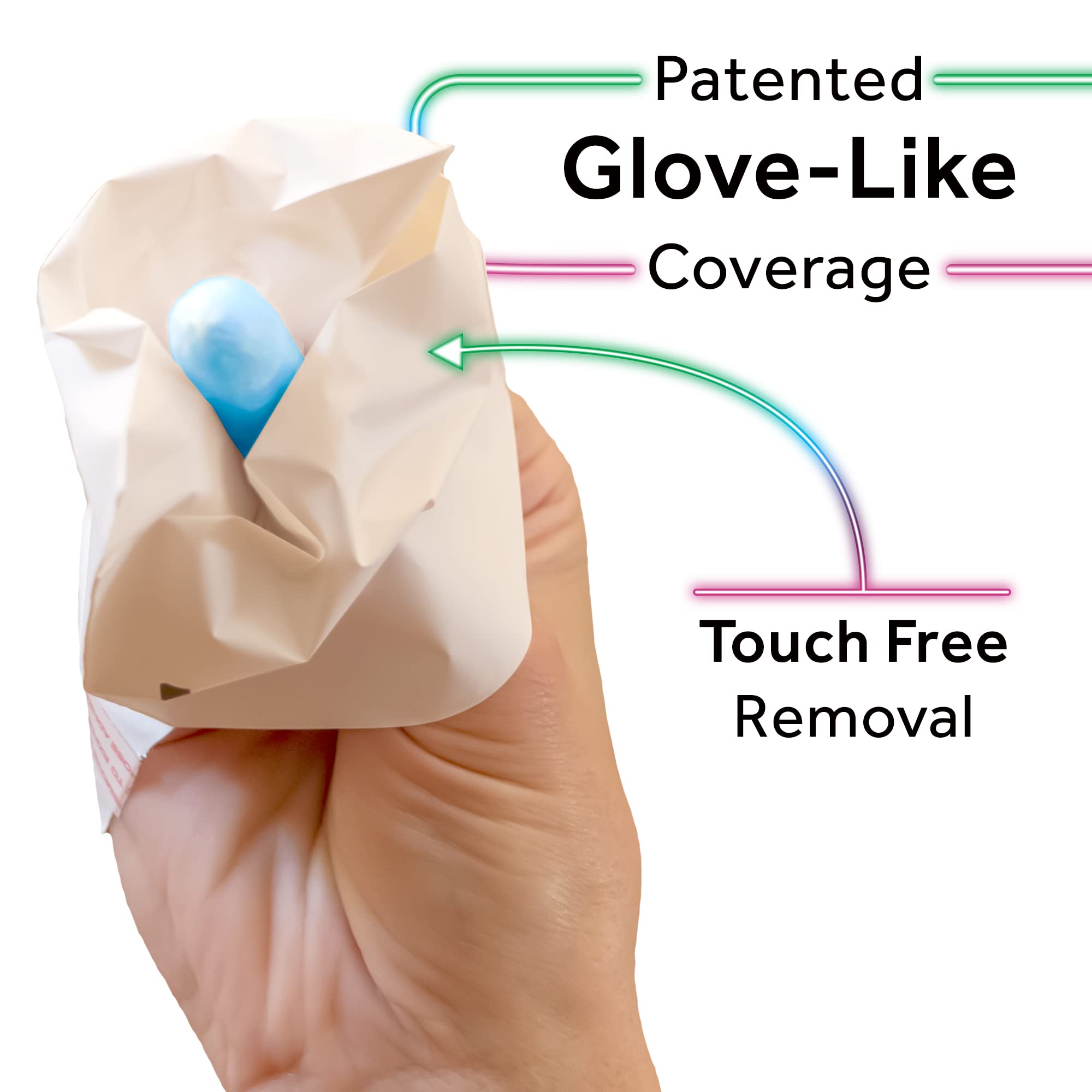 MaskIT Tampon Disposal Bags | Eco-Friendly Plant-Based Sanitary Pads Disposal Pouches | 78 Count (3 Pack) | Discreet & Hygienic for Travel, Gym, Office & Home Use