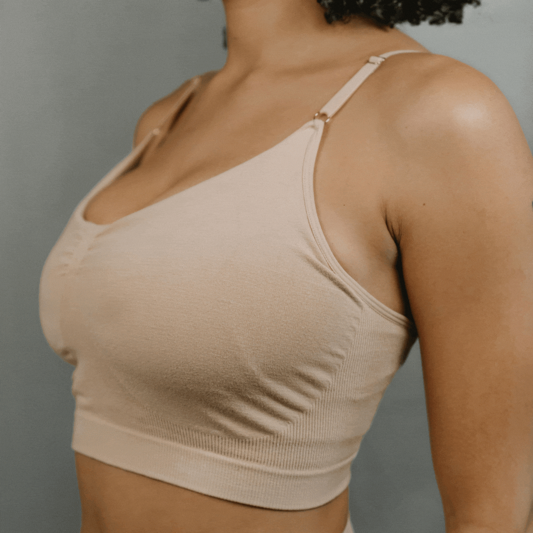 BOOBIE Hands Free Pumping & Nursing Bra - Wireless Postpartum Comfort for Breastfeeding Moms - Perfect for Work, Travel & Daily Use