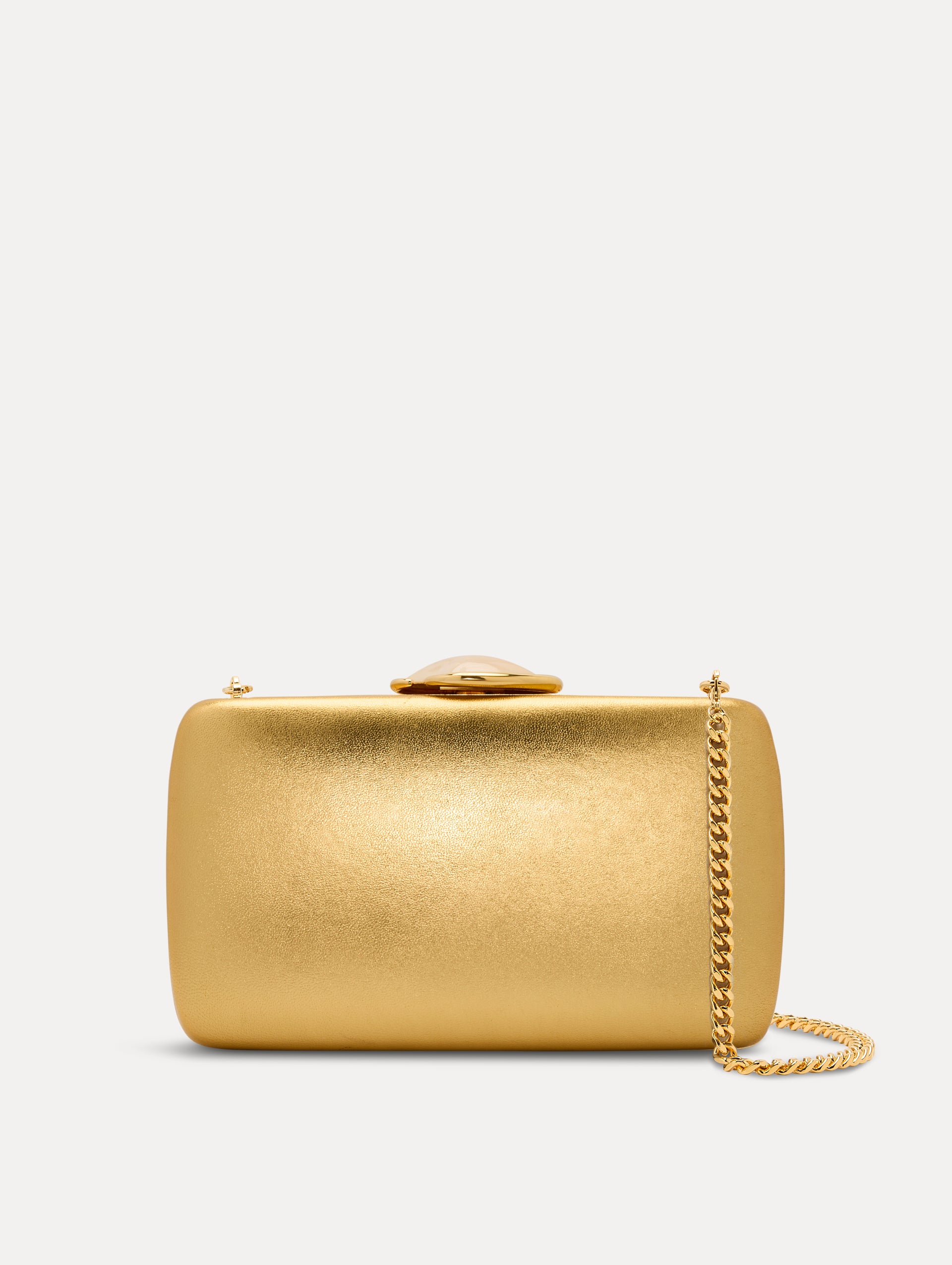 Elegant Metallic Minaudière Clutch - Perfect for Evening Parties, Weddings & Special Occasions