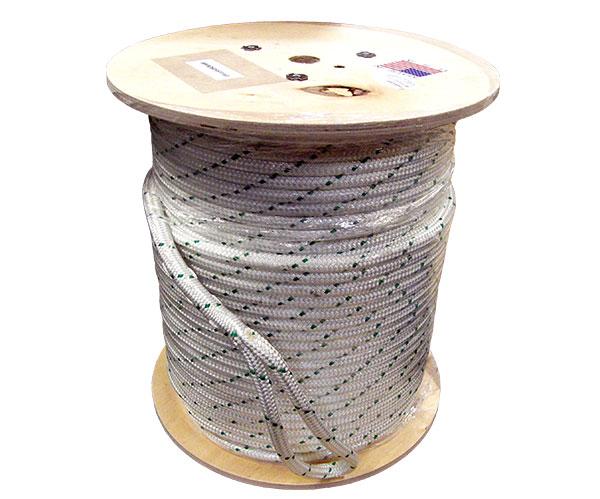 Heavy Duty Composite Double Braid Polyester Pulling Rope - 9/16 Inch Diameter, 1200FT Length - Perfect for Towing, Marine, Construction & Industrial Applications