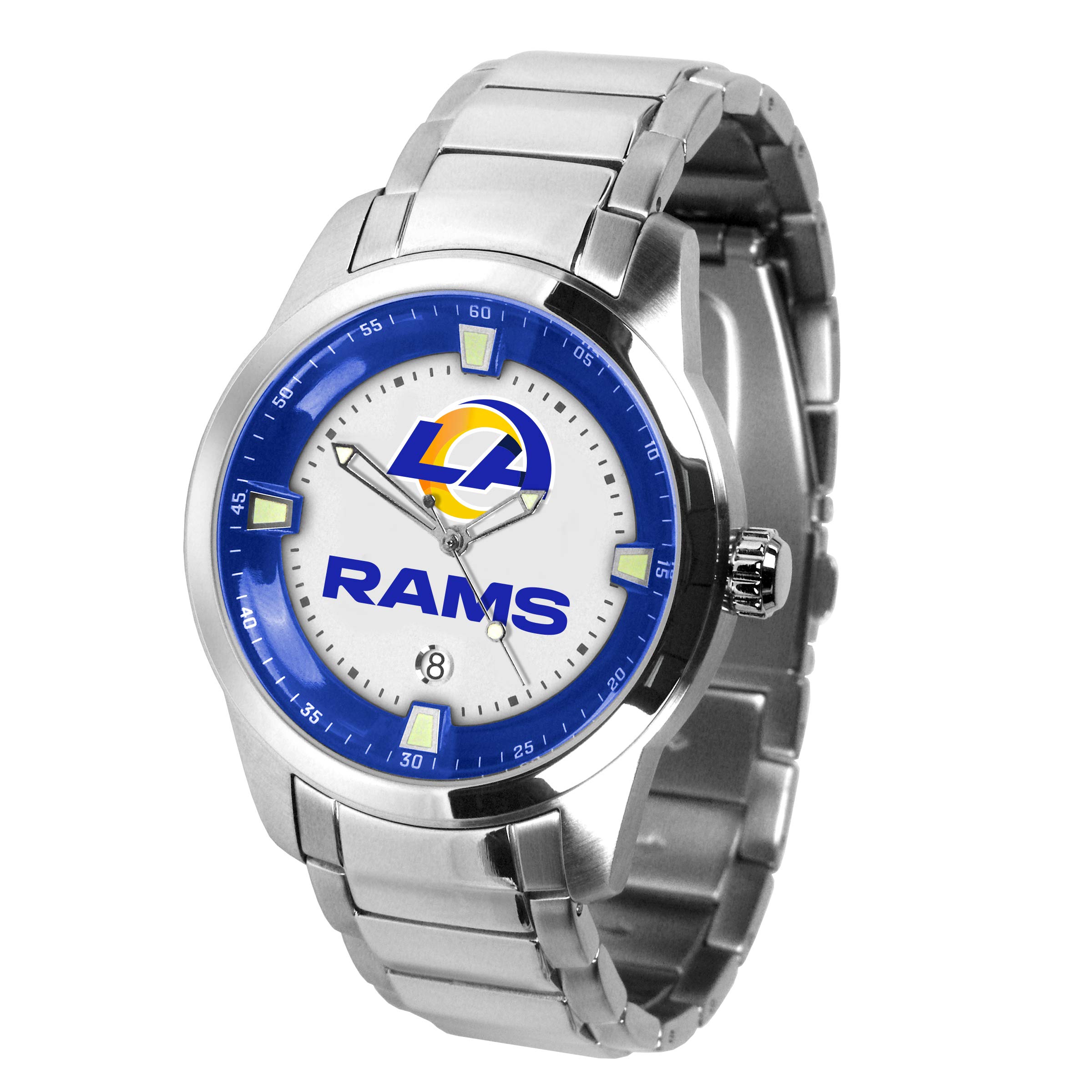 Game Time NFL Fan Men's Titan Wrist Watch - Waterproof Sports Watch for Football Games, Workouts & Outdoor Activities