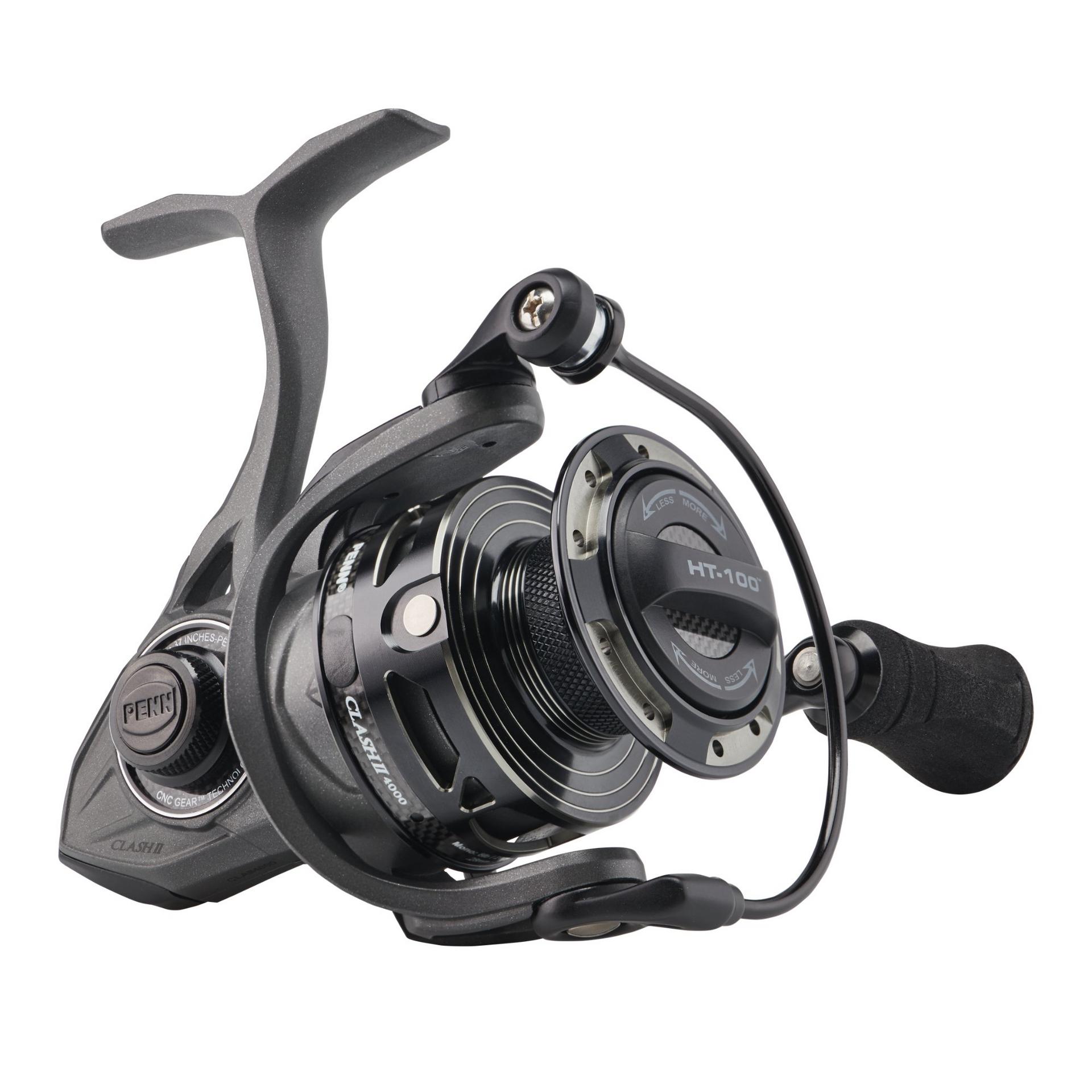 Clash™ II Spinning Fishing Reel - Lightweight Saltwater & Freshwater Fishing Gear for Bass, Trout, and Walleye | Perfect for Shore Fishing, Boat Fishing, and Ice Fishing Adventures