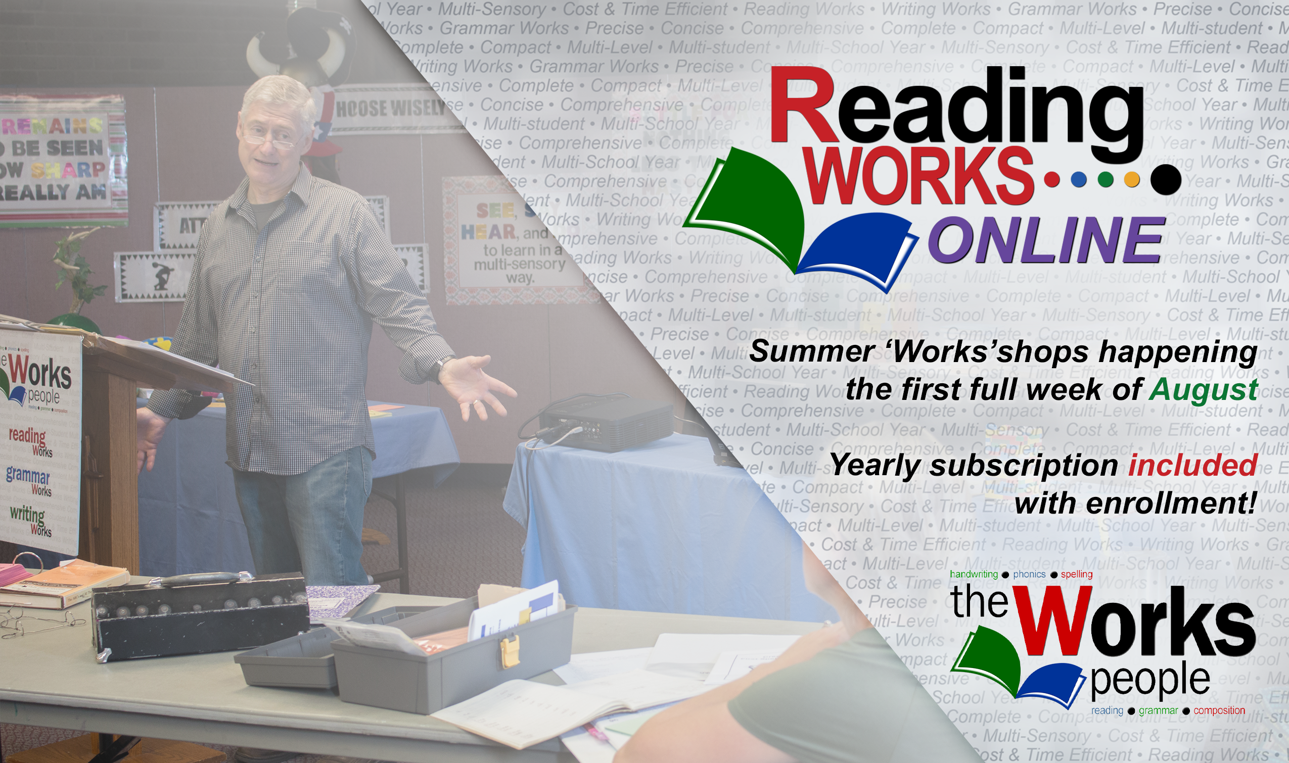 Reading WORKS Summer Workshop for Kids - Fun & Educational Activities | Perfect for Summer Camps & Homeschooling