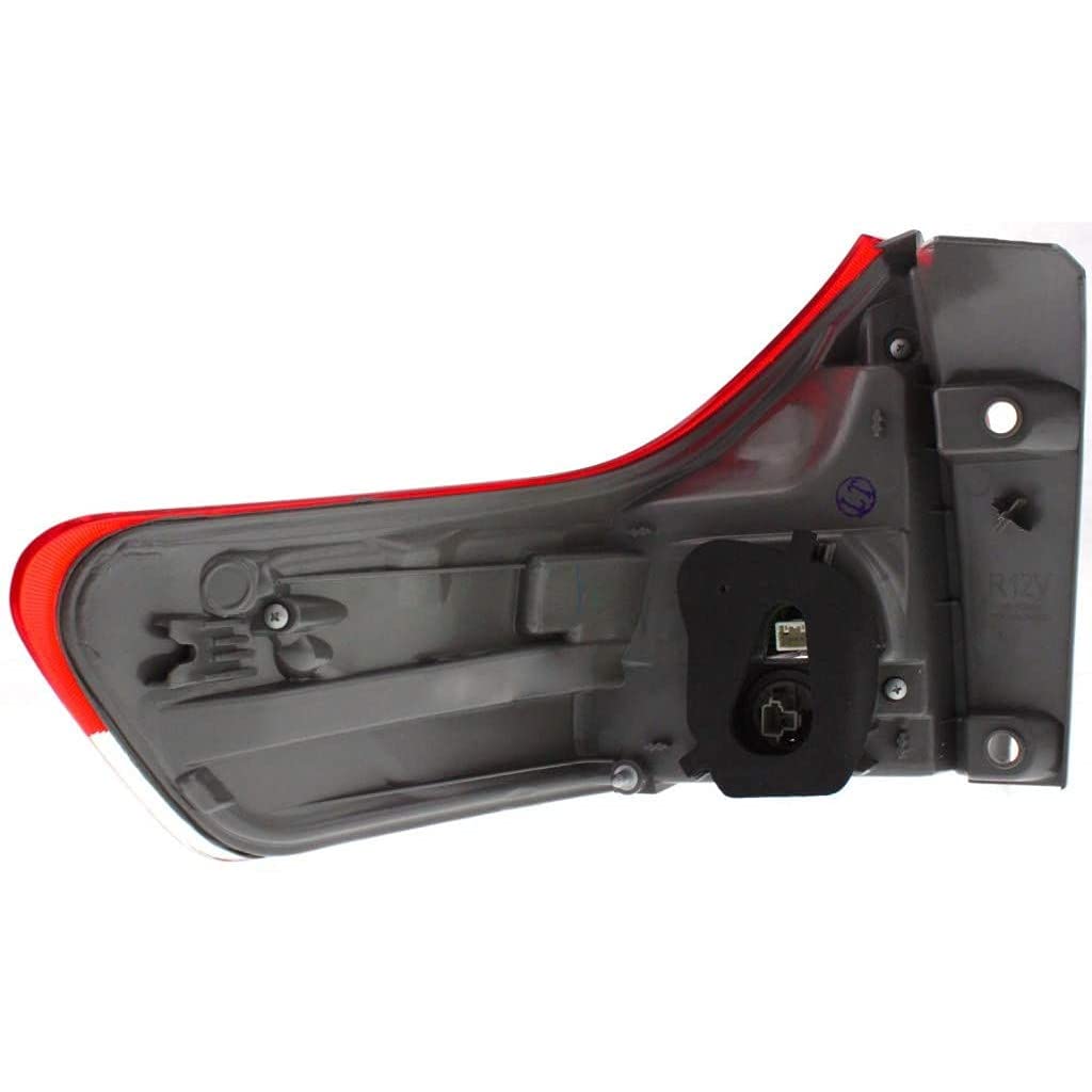2011-2014 Toyota Sienna Rear Tail Lights Pair - Driver & Passenger Side Compatible with Base/LE/XLE/Limited Models | TO2804107 TO2805107 | 81560-08030 81550-08030 | Perfect for Replacement & Nighttime Safety Enhancement