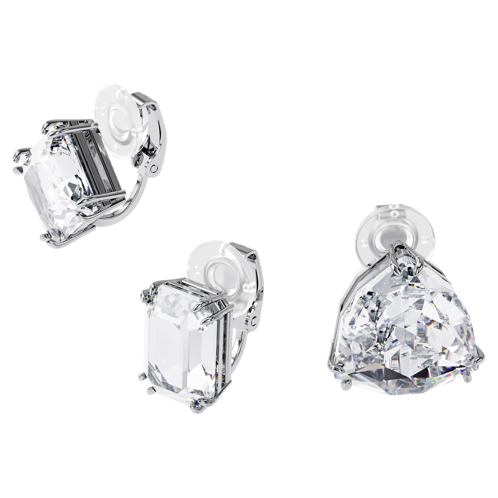 Swarovski Millenia Earrings and Necklace Set - Crystal Jewelry Collection with Clear Crystals & Rhodium Plated Finish | Perfect for Weddings, Parties & Special Occasions