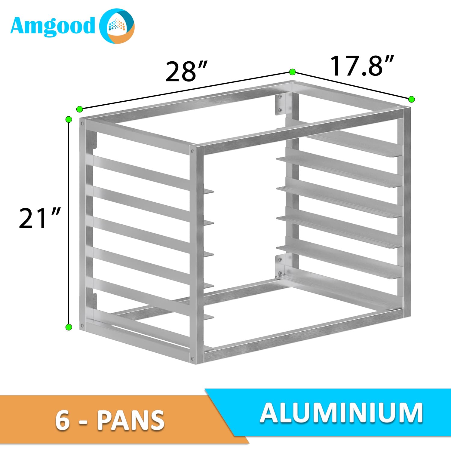 AmGood Wall Mounted Sheet Pan Rack - 28