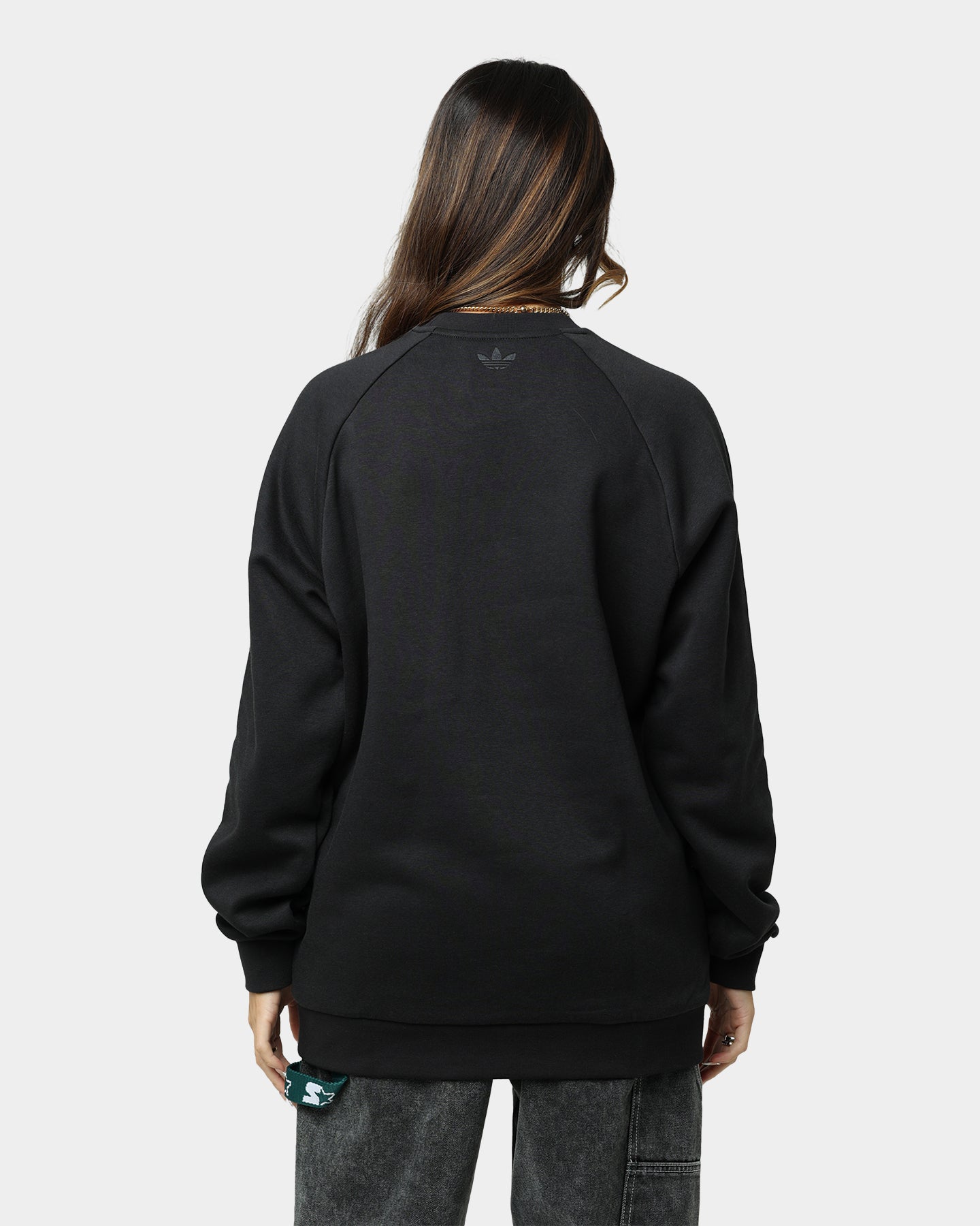 Adidas Originals Men's Black Sweatshirt | Casual Pullover Hoodie for Streetwear & Gym | Perfect for Everyday Wear & Workouts