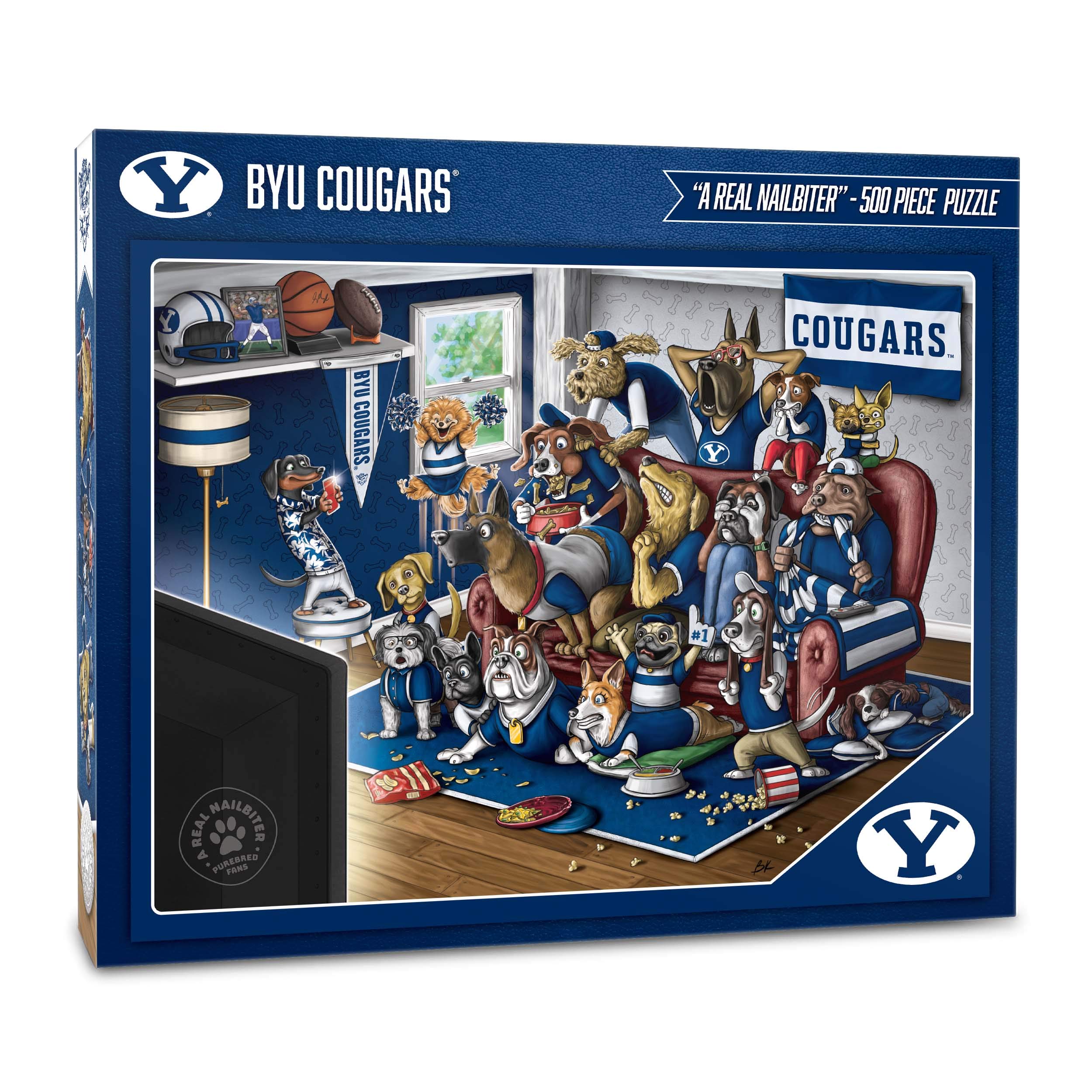 YouTheFan NCAA College Sports Fan Puzzle - 500 Piece Challenging Jigsaw Puzzle for Adults & Teens - Perfect for Game Nights, Gifts, and Home Decor