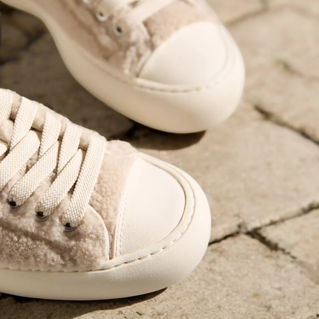 Good News Slimer Teddy Trainers - Trendy Unisex Sneakers for Casual Wear & Street Style | Perfect for Everyday Comfort & Fashion