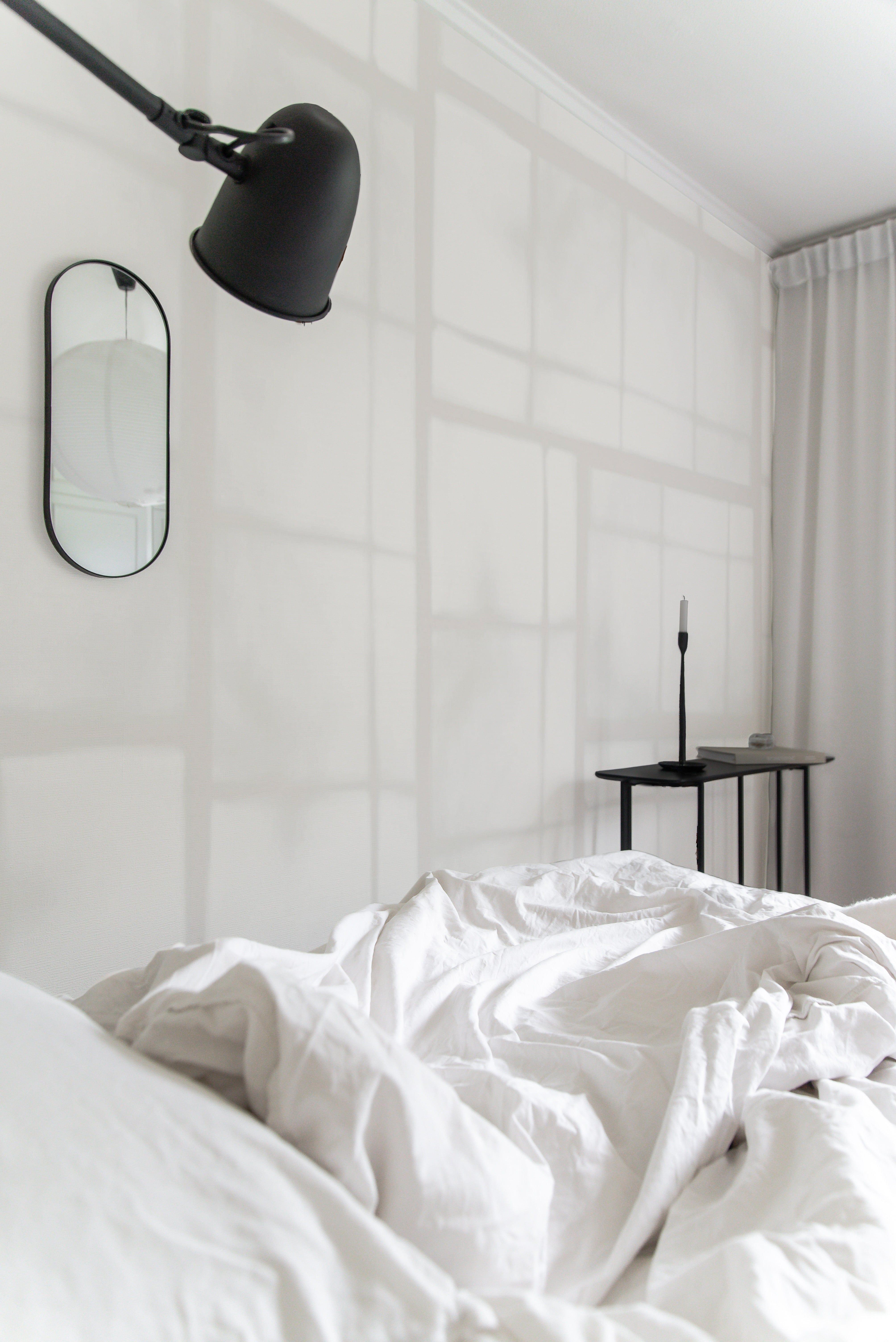 Shadow Play Pale White - Elegant Home Decor for Living Room, Bedroom & Office | Perfect for Modern Interior Design & Cozy Ambiance
