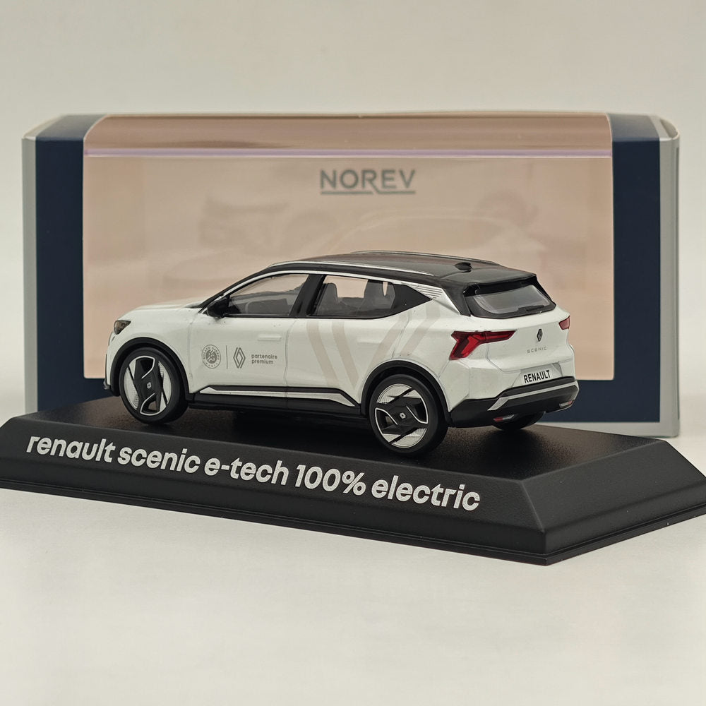 1/43 Scale Norev Renault Scenic E-Tech 100% Electric Premium Diecast Model Car - Collectible Vehicle for Display, Gift & Electric Car Enthusiasts
