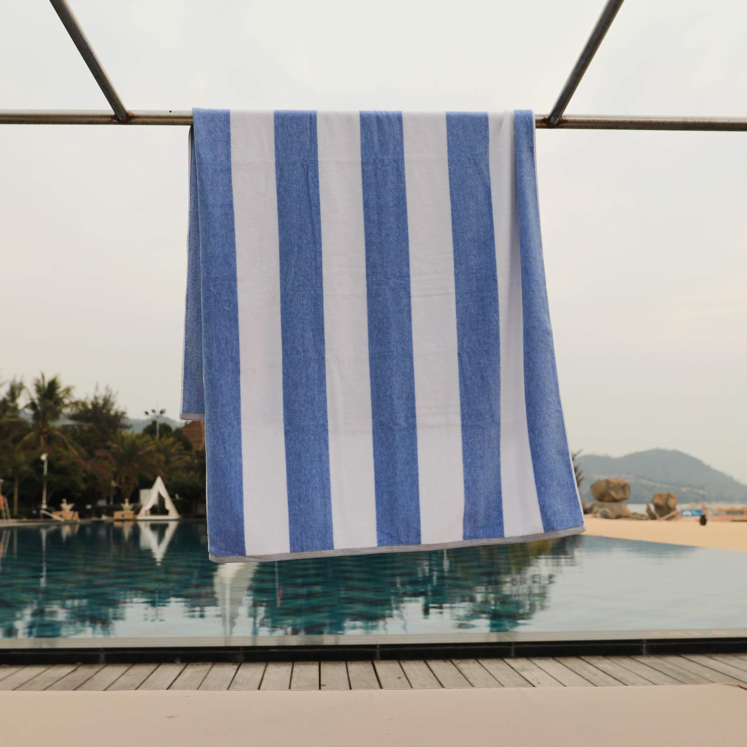 Premium Cotton Oversized Beach Towel - Extra Large 70