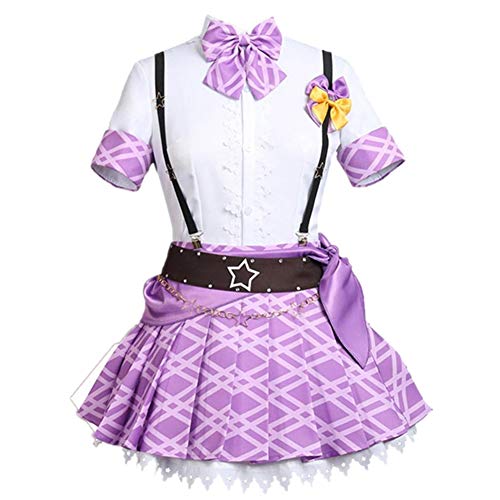 EChunchan Poppin Party Ichigaya Arisa Cosplay Costume - Women's Anime Sling Skirt Outfit for Halloween, Comic Con & Themed Parties | Perfect for Cosplay Enthusiasts & Anime Fans