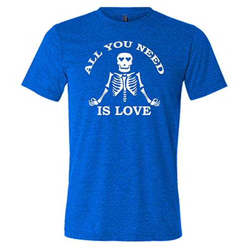 Unisex All You Need Is Love T-Shirt - Comfortable Cotton Tee for Casual Wear, Music Lovers & Gift Giving