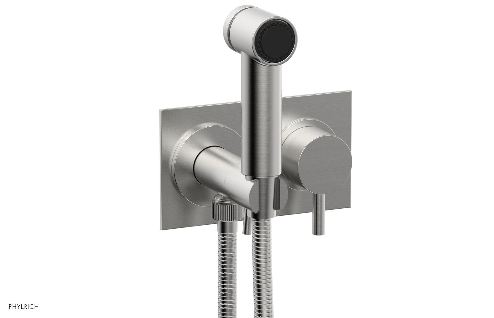 BASIC II Wall Mounted Bidet Lever Handle - Chrome Plated Brass Construction - 230 68 - Perfect for Modern Bathrooms & Toilet Upgrades