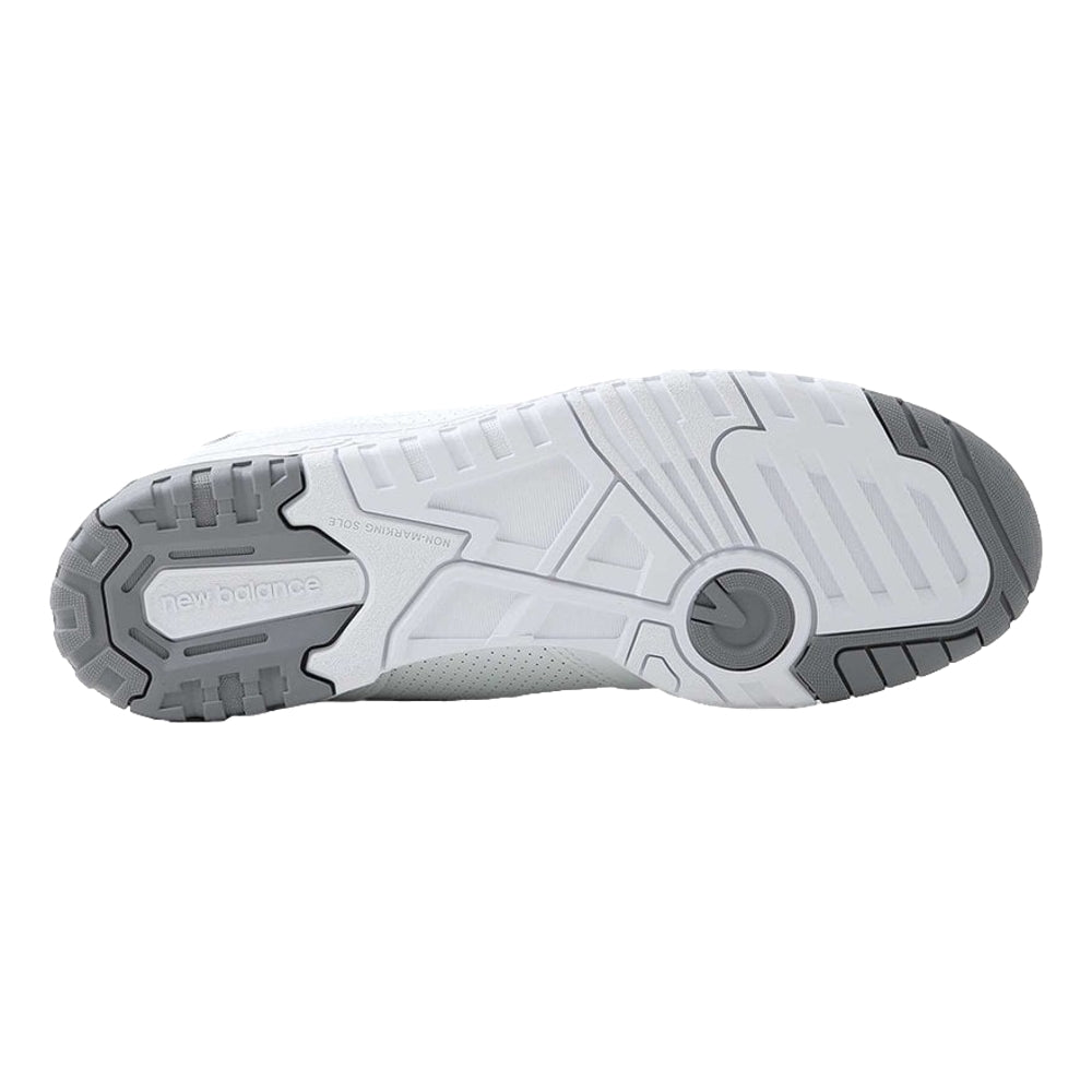 New Balance 550 Grey Sneakers for Men & Women - Classic Retro Basketball Shoes for Casual Wear, Street Style & Everyday Comfort