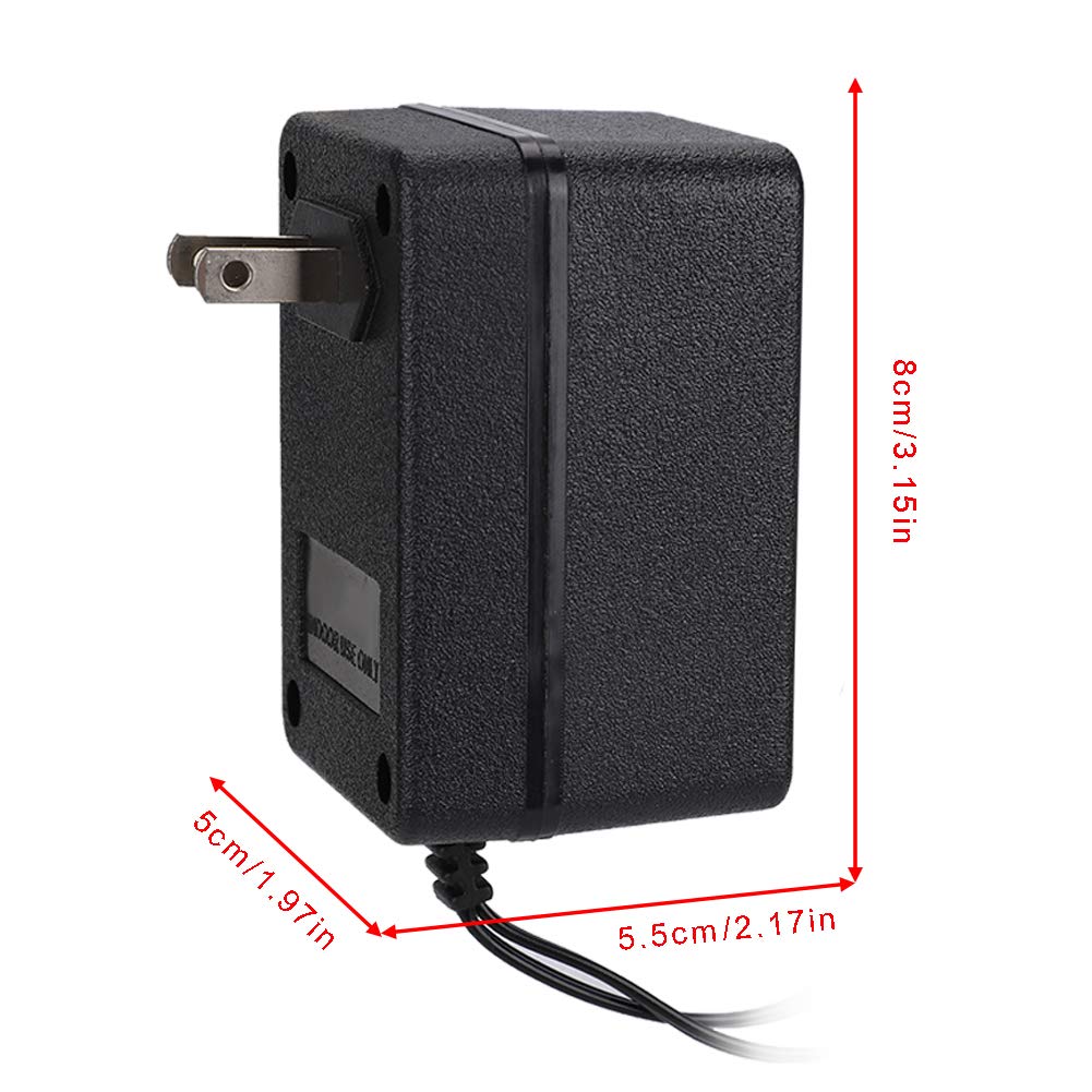 Universal Power Adapter for SNES & Genesis Game Consoles - ABS Material AC Charger - Perfect for Retro Gaming & Home Entertainment Setup