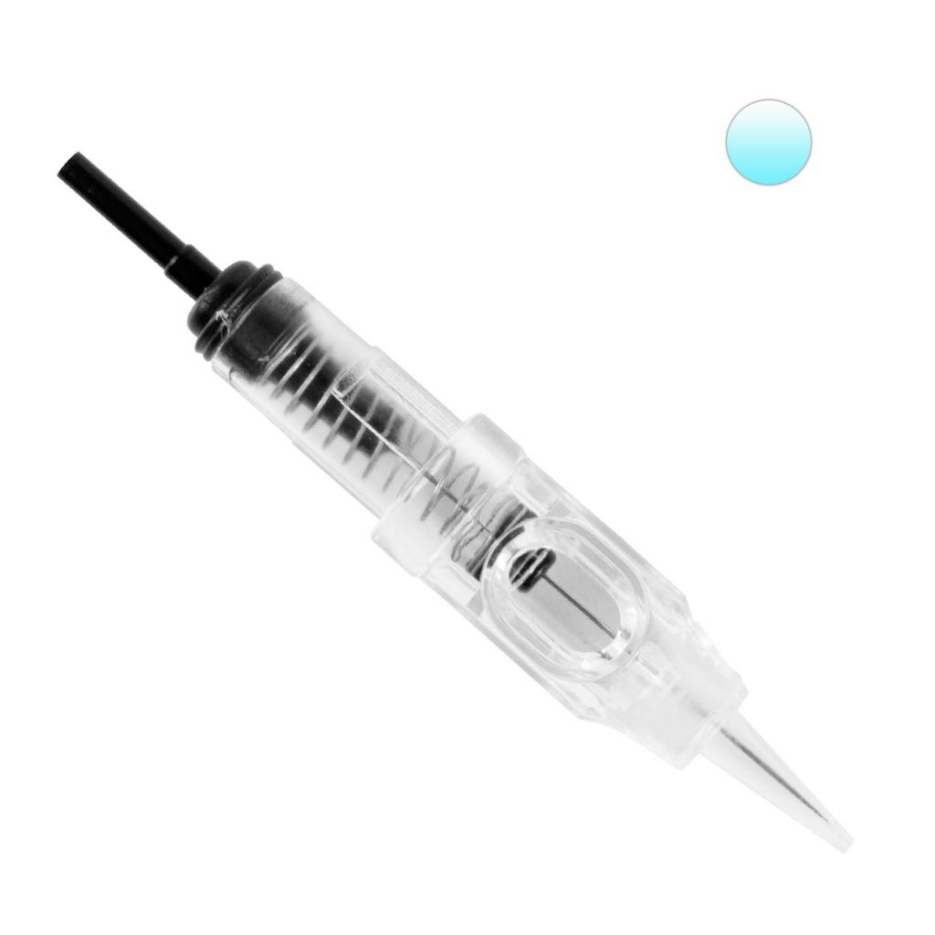 1RL 10PCS Disposable Tattoo Needles & Permanent Makeup Needles - Professional Single Round Liner for Eyebrow, Eyeliner & Lip Tattoo - Safe Sterile Packaging
