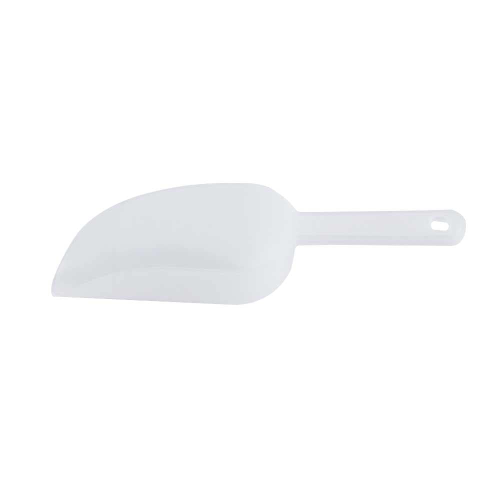 **Ice Shovel - Clear Plastic Measuring Scoop for Kitchen, Coffee, Tea & Grains - Multi-Purpose Scoop for Ice Trays, Baking & Cooking (1-Piece)**    *Perfect for measuring coffee grounds, tea leaves, grains, or scooping ice from trays – ideal for home kitchens, cafes, and food prep!*