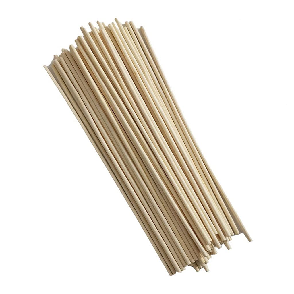50pcs Bamboo Plant Support Sticks - Bonsai Branch Vine Gardening Tools for Plant Growth Support Rods | Perfect for Indoor/Outdoor Gardens, Greenhouses & DIY Plant Training