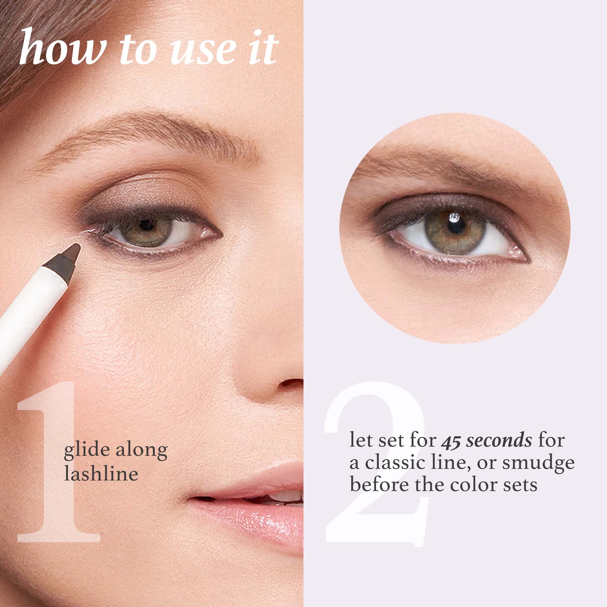 Julep When Pencil Met Gel Sharpenable Longwear Eyeliner - Smoky Taupe Shimmer, Transfer-Proof & Waterproof for All-Day Wear | Perfect for Smokey Eyes, Winged Liner & Everyday Makeup Looks