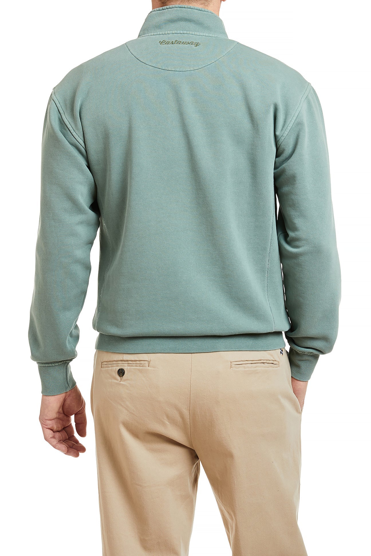 Breakwater Quarter Zip Fleece Pullover - Sage Green for Men & Women | Cozy Outdoor & Casual Wear for Hiking, Camping & Everyday Comfort
