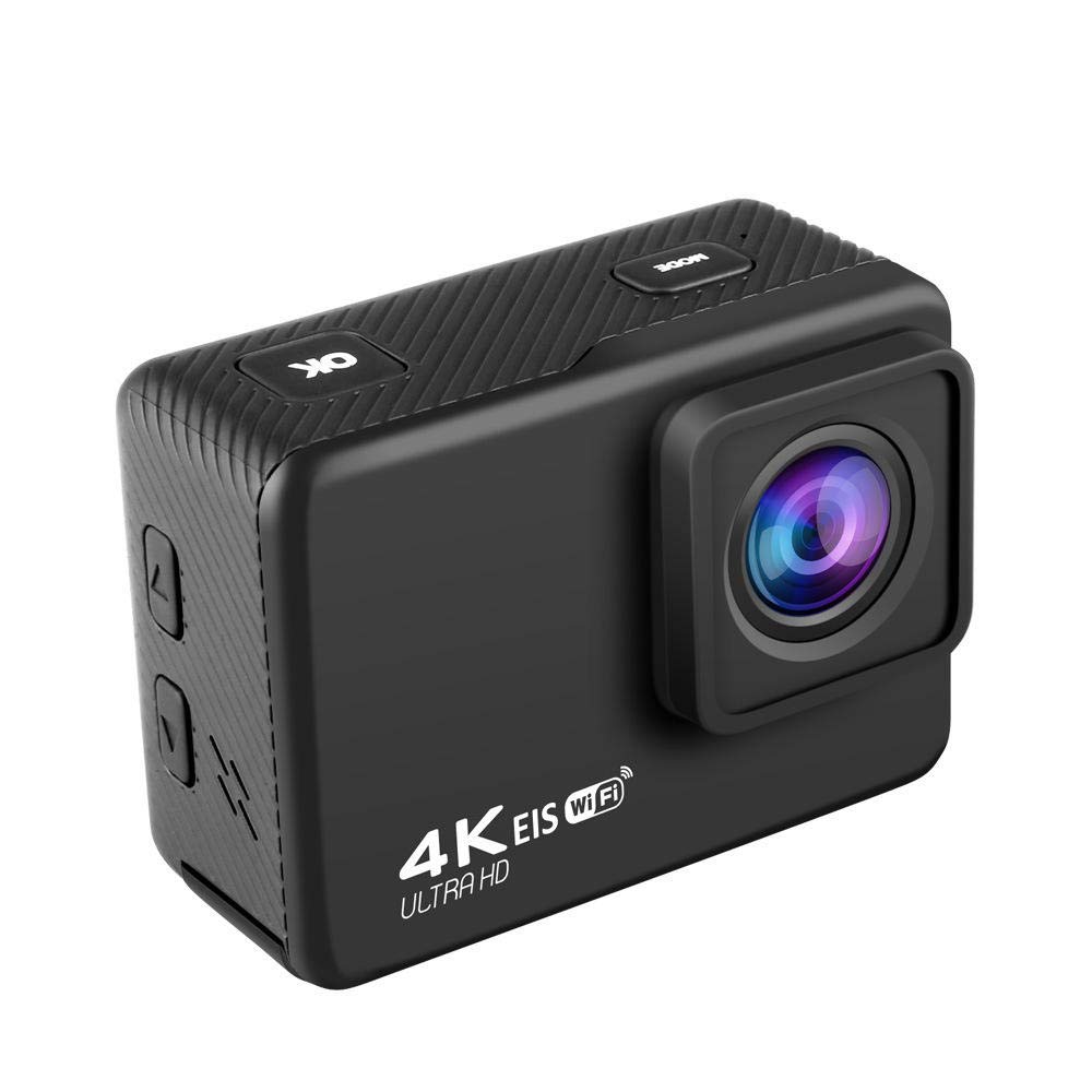 4K HD Waterproof Action Camera with Anti-Shake & Anti-Drop - Perfect for Diving, Sports & Adventure Recording (60fps, 170° Wide Angle)