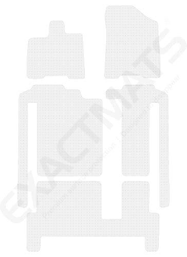 1st, 2nd, & 3rd Row - Clear Overlay Floor Mats