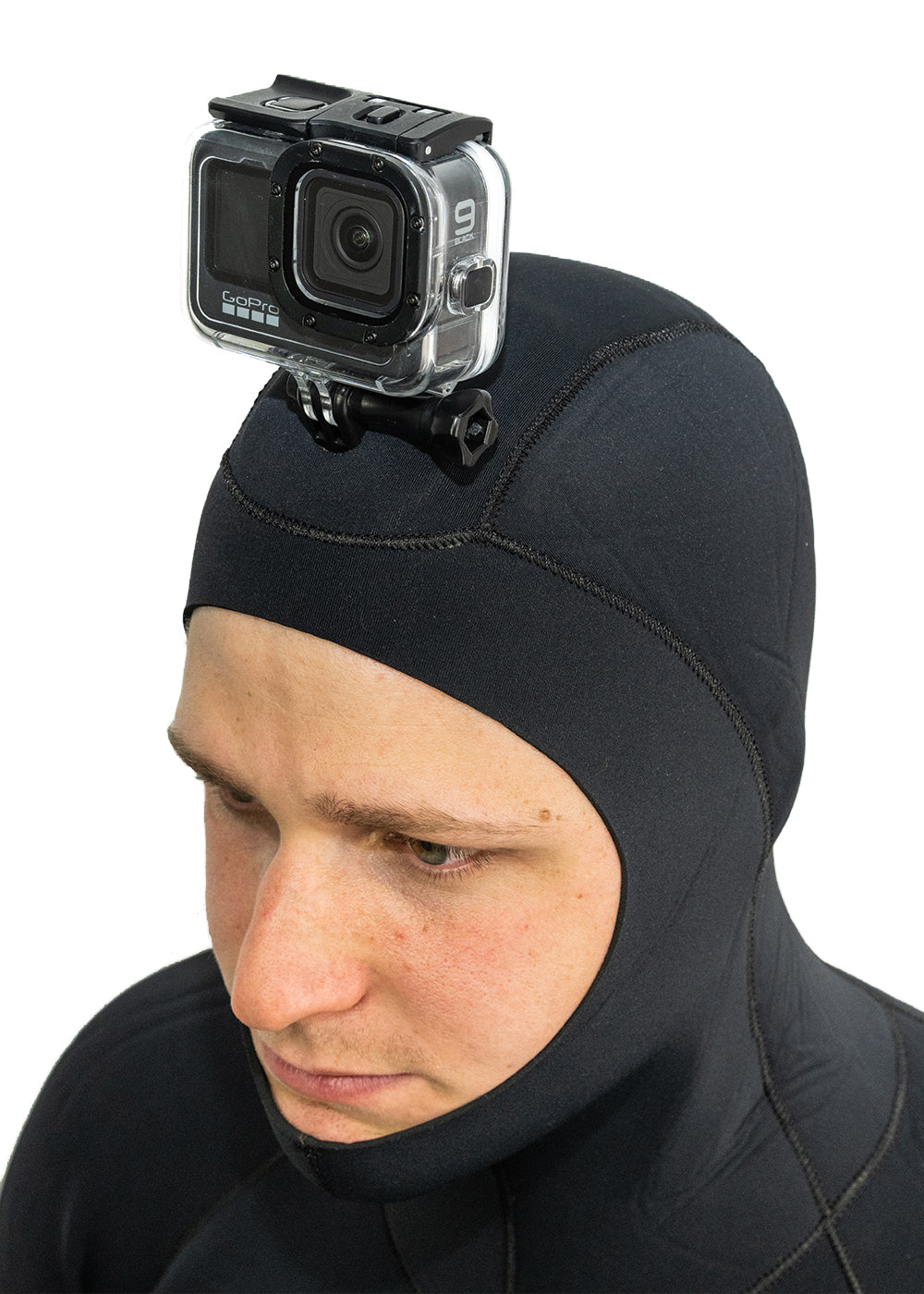 Salt Wetsuit Camera Mount - Waterproof Action Camera Holder for Surfing, Diving & Water Sports - Secure GoPro Mount for Underwater Photography