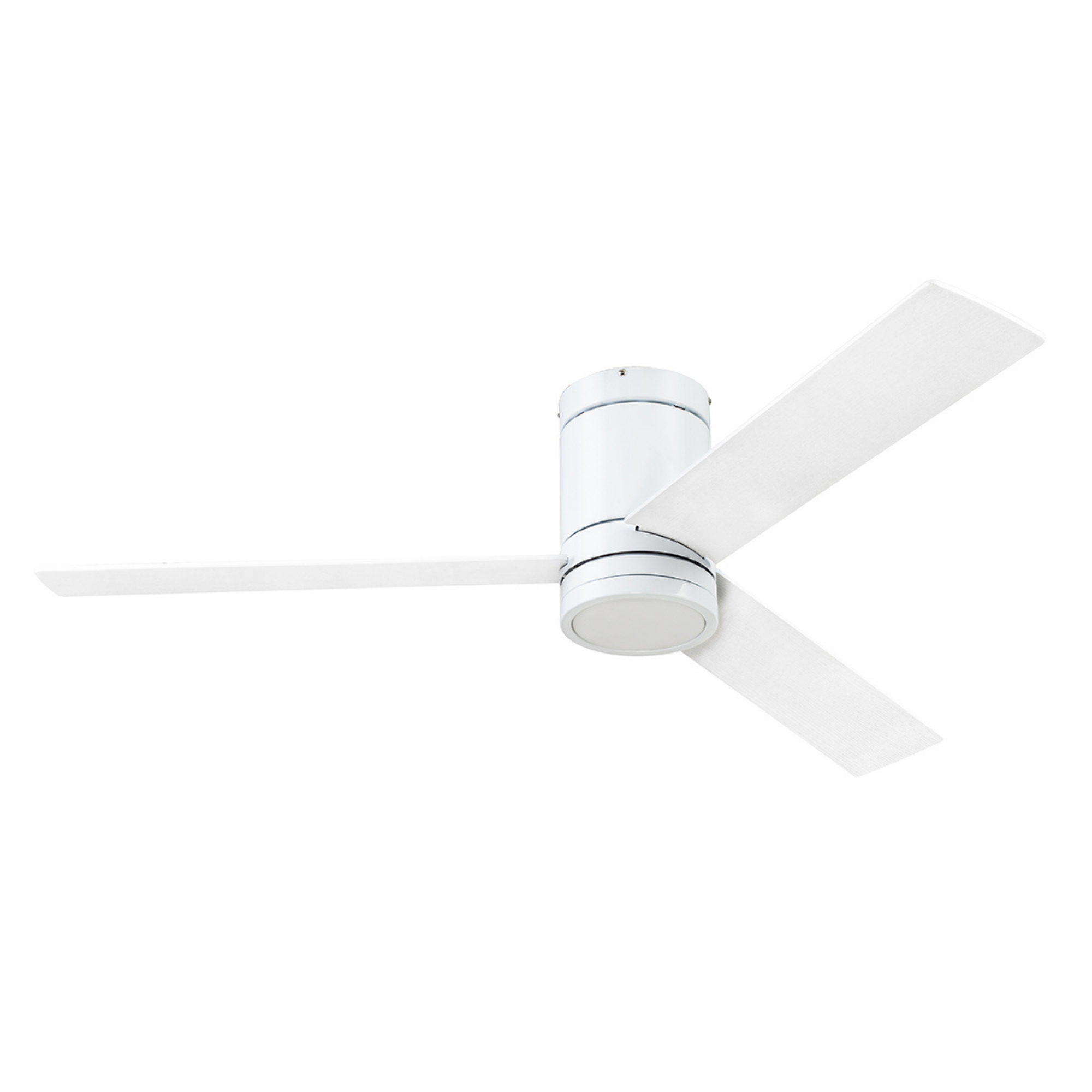 52 Inch White Espy Remote Control Ceiling Fan with Light Kit - Quiet Reversible Motor for Bedroom, Living Room, and Office