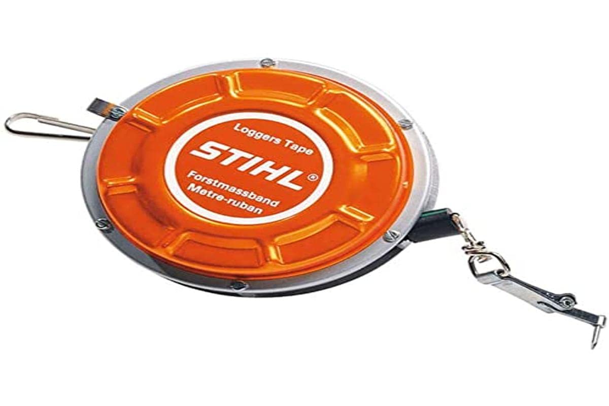 Stihl 8810804 20m Forestry Tape Measure - Durable Orange Measuring Tape for Outdoor & Woodland Use | Perfect for Logging, Hunting, and Land Surveying