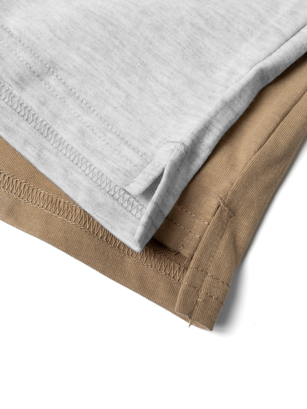 LB Collegiate Tee - Soft Cotton Vintage Style T-Shirt for Men & Women in Tan | Casual Wear, Street Fashion, and Everyday Comfort