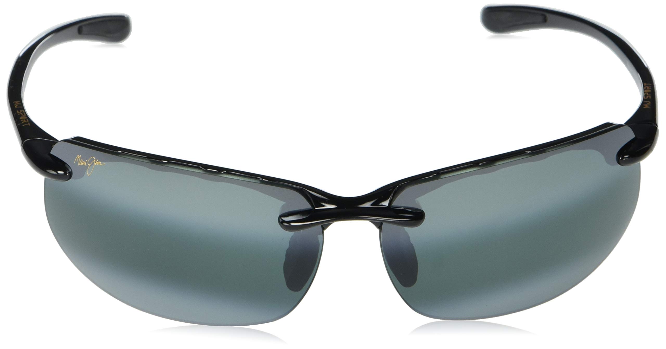 Maui Jim Women's Banyans Asian Fit Sport Sunglasses - Polarized UV Protection for Running, Hiking & Outdoor Activities