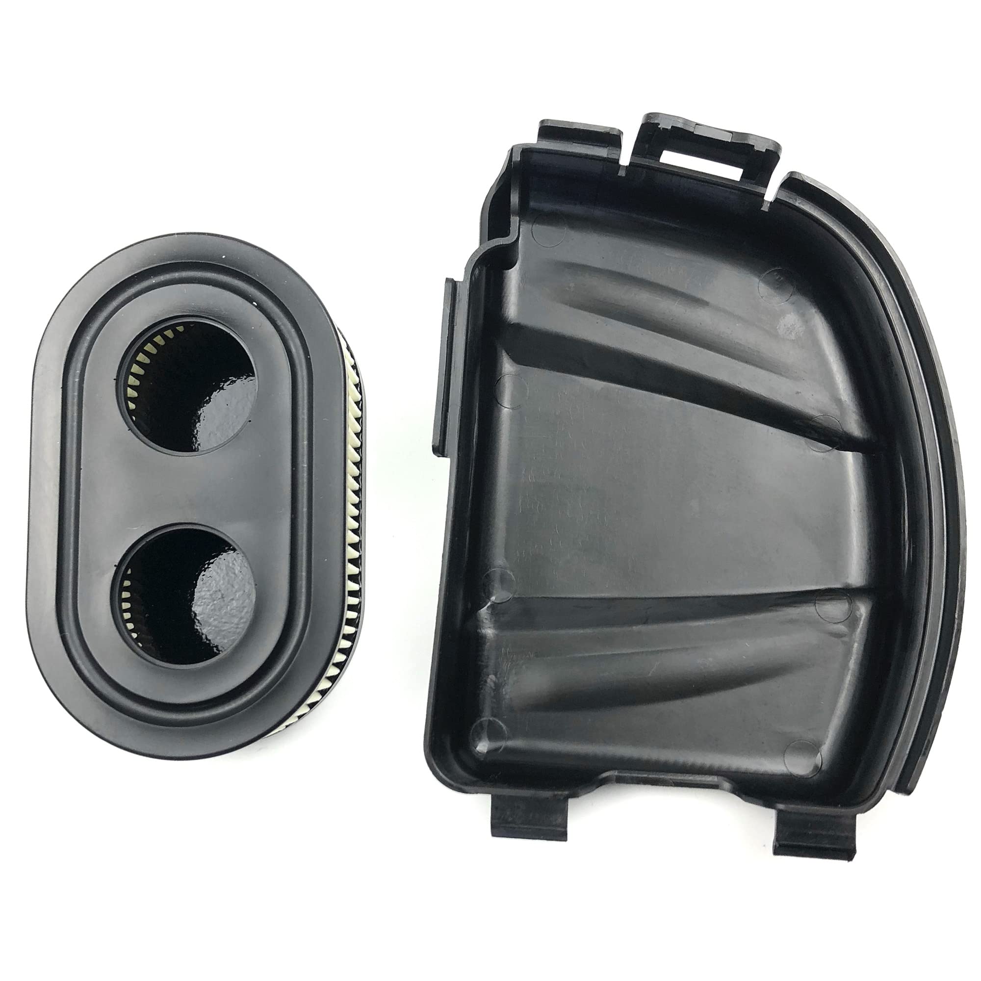 Briggs & Stratton 093J02 09P700 Air Filter & Cover Replacement (798452 & 590548) - Compatible with Lawn Mowers, Generators & Outdoor Power Equipment