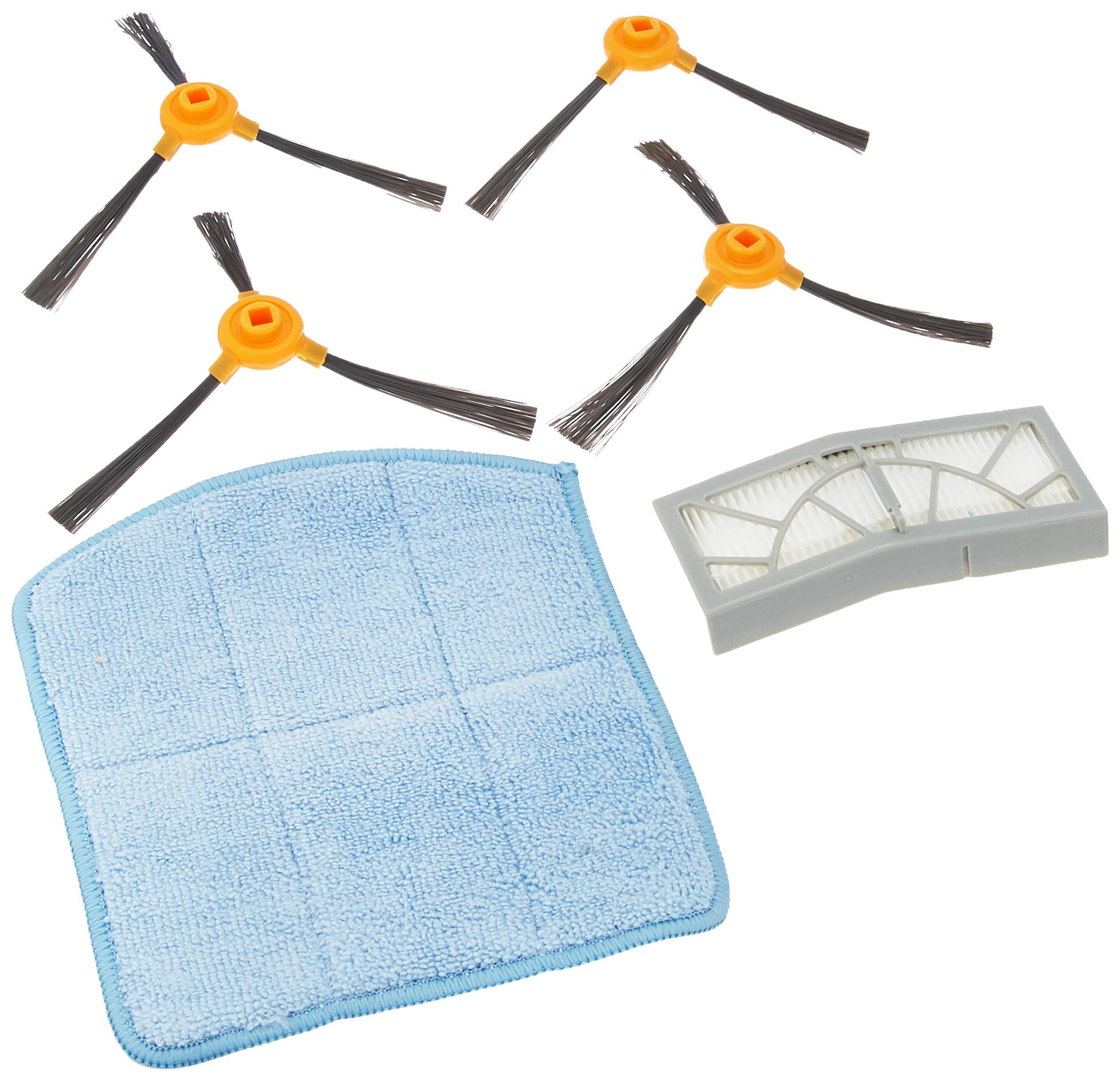 PURE CLEAN Robot Vacuum Accessory Kit for Pyle PUCRC62 - Replacement Parts & Filters for Efficient Cleaning | Perfect for Hardwood Floors & Pet Hair Removal