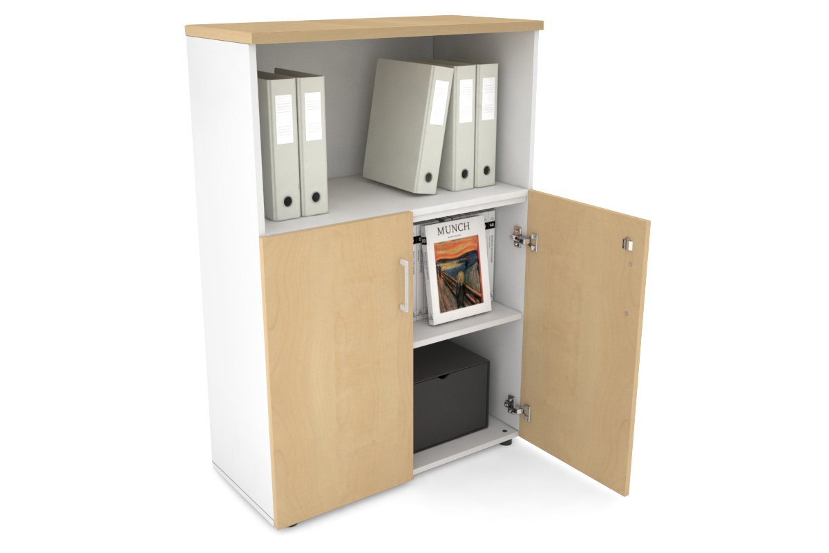 Medium Uniform Storage Cabinet with Small Doors [800W x 1170H x 350D] - Perfect for Office, School, or Home Organization